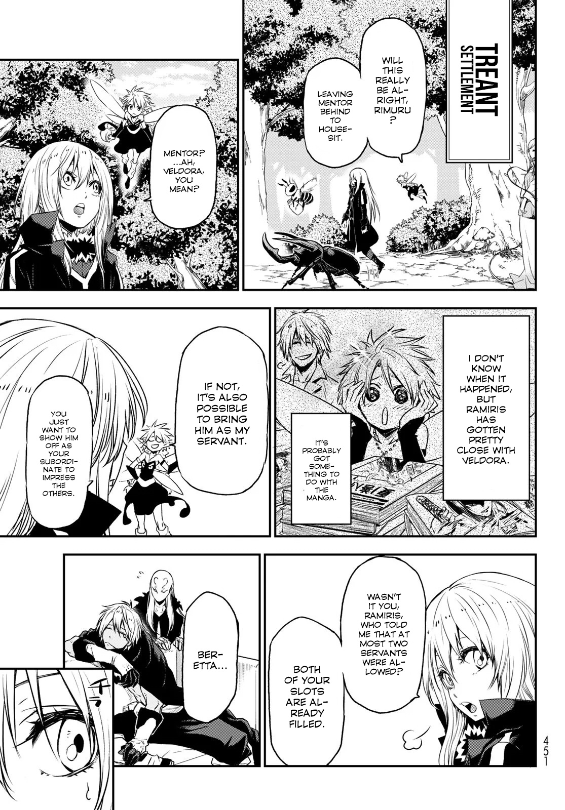 Tensei Shitara Slime Datta Ken - Chapter 77: Eve Of Battle