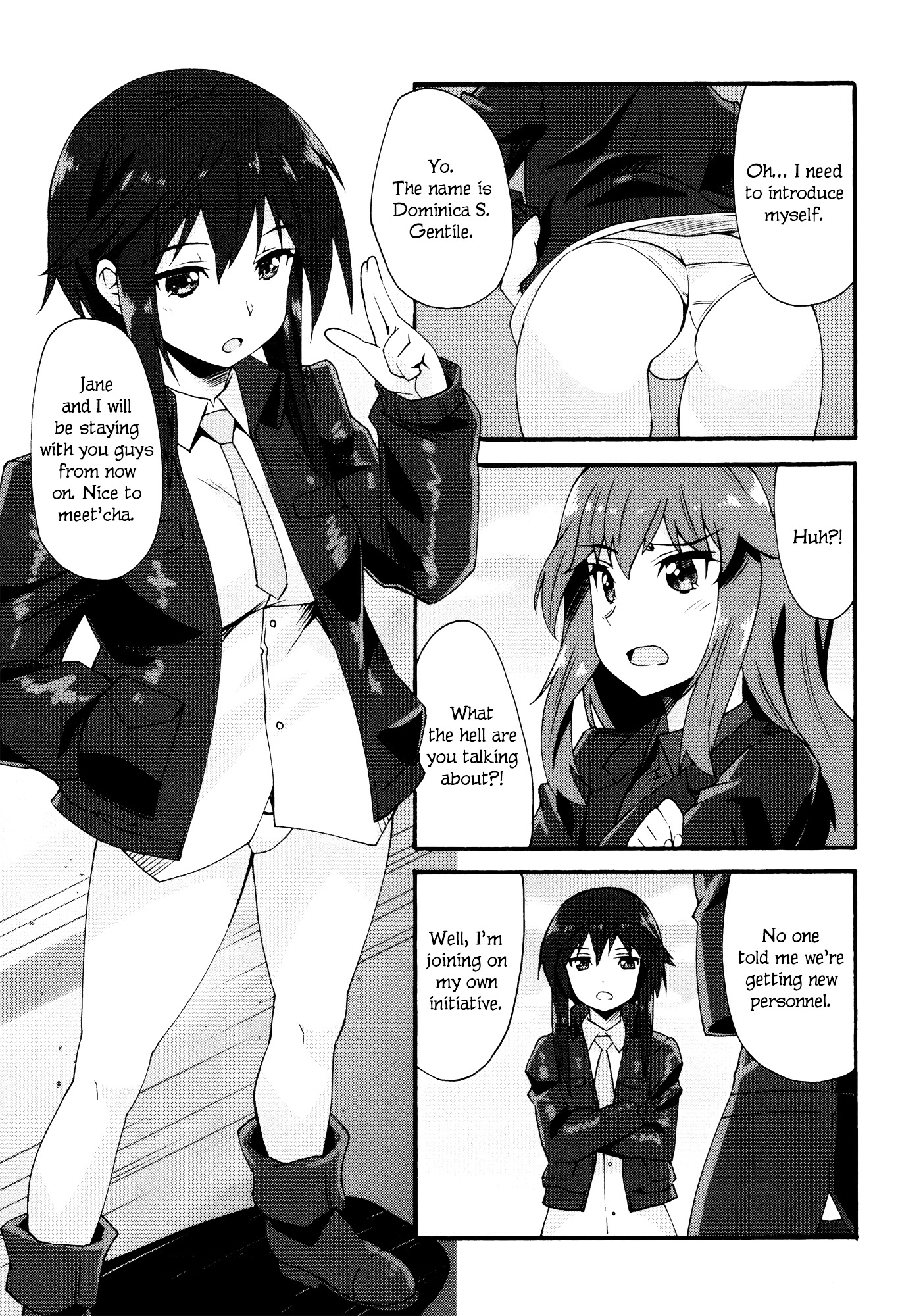 Strike Witches - Kurenai No Majotachi - Vol.1 Chapter 3 : Don (Middle Part)