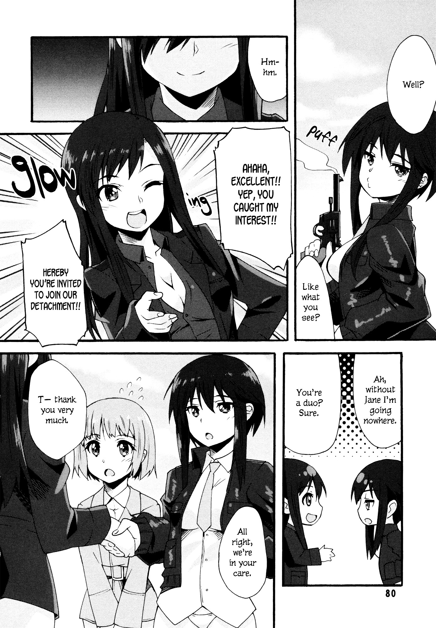 Strike Witches - Kurenai No Majotachi - Vol.1 Chapter 3 : Don (Middle Part)