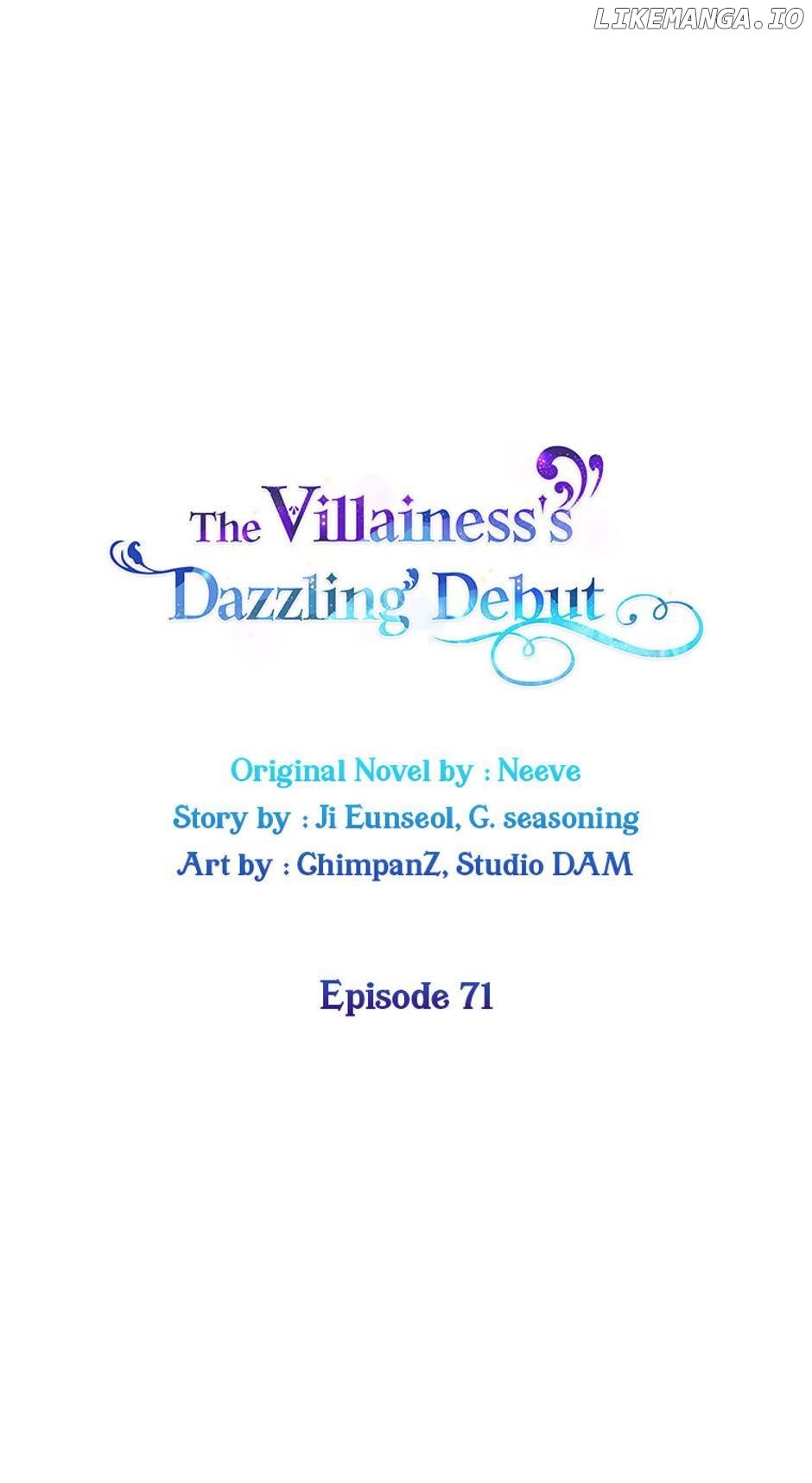 The Villainess Debuts Gorgeously - Chapter 71