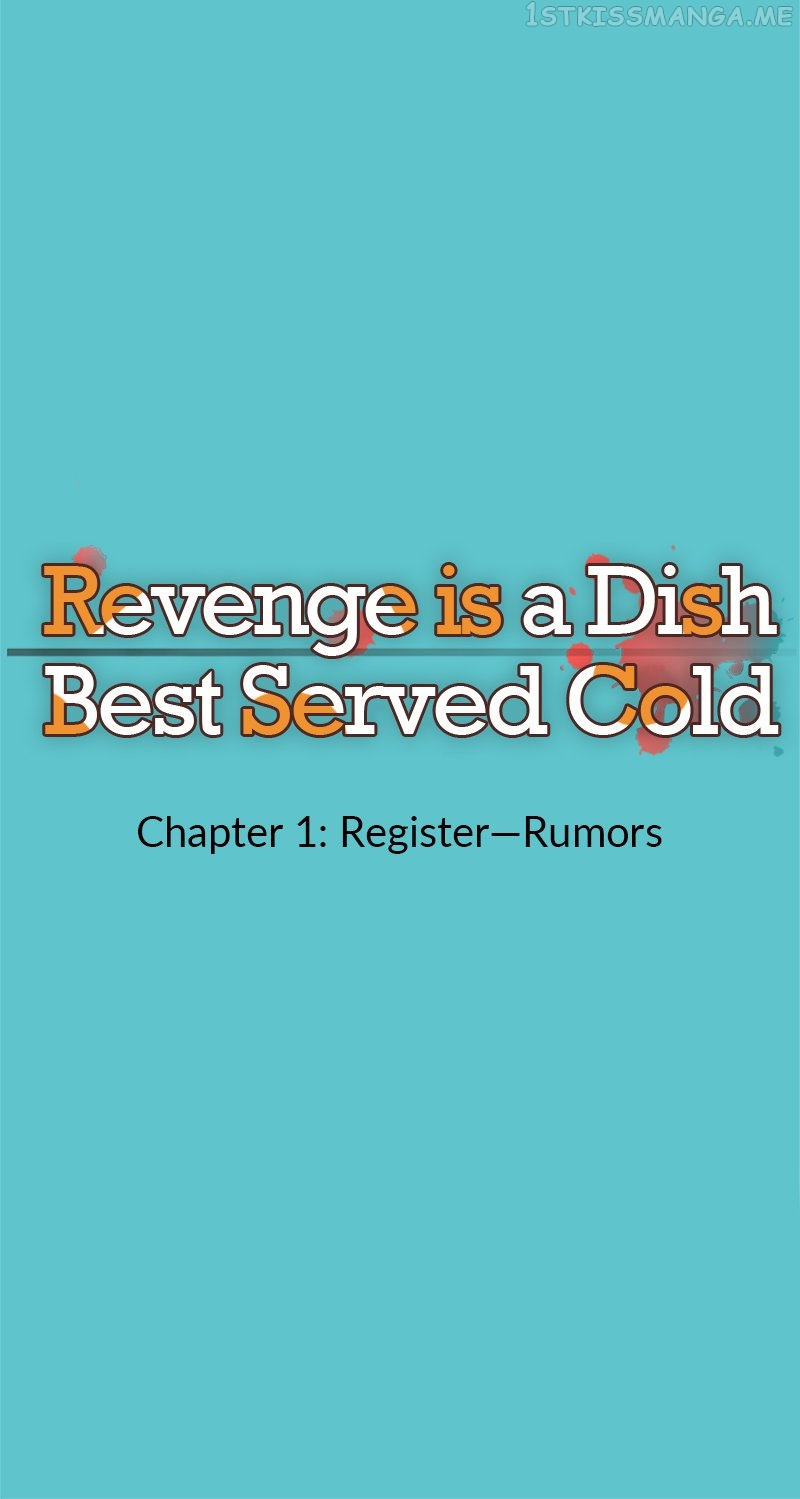 Revenge Is A Dish Best Served Cold - Chapter 1.1