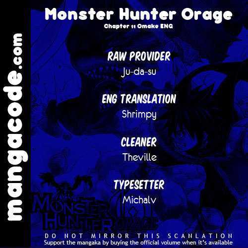 Monster Hunter Orage - Chapter 11.5 : A Hunter's Life