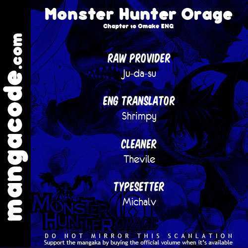 Monster Hunter Orage - Chapter 10.5 : A Hunter's Life