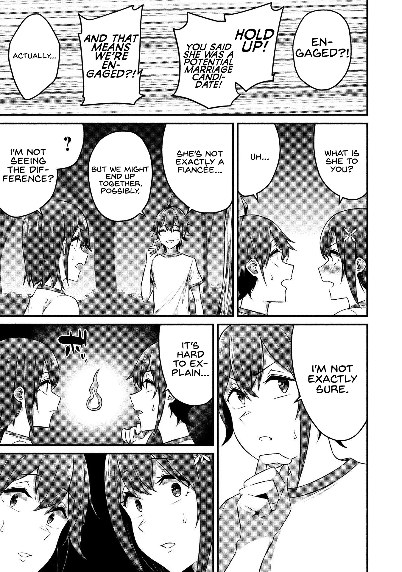 Douyara Boku No Hanayome Wa Onna Kishidan Na You De. - Chapter 12: The Female Knight Attacks During The Test Of Courage