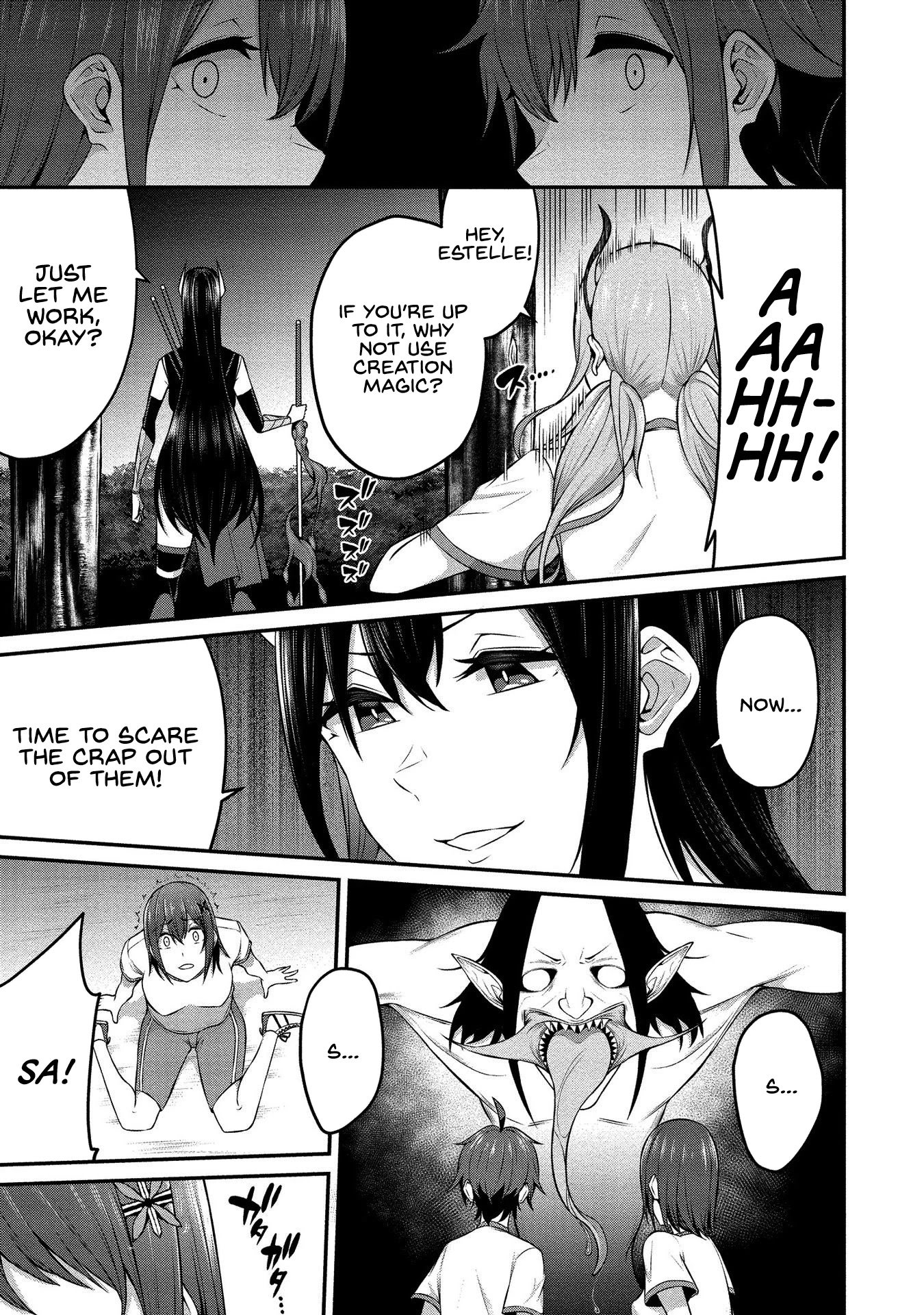 Douyara Boku No Hanayome Wa Onna Kishidan Na You De. - Chapter 12: The Female Knight Attacks During The Test Of Courage