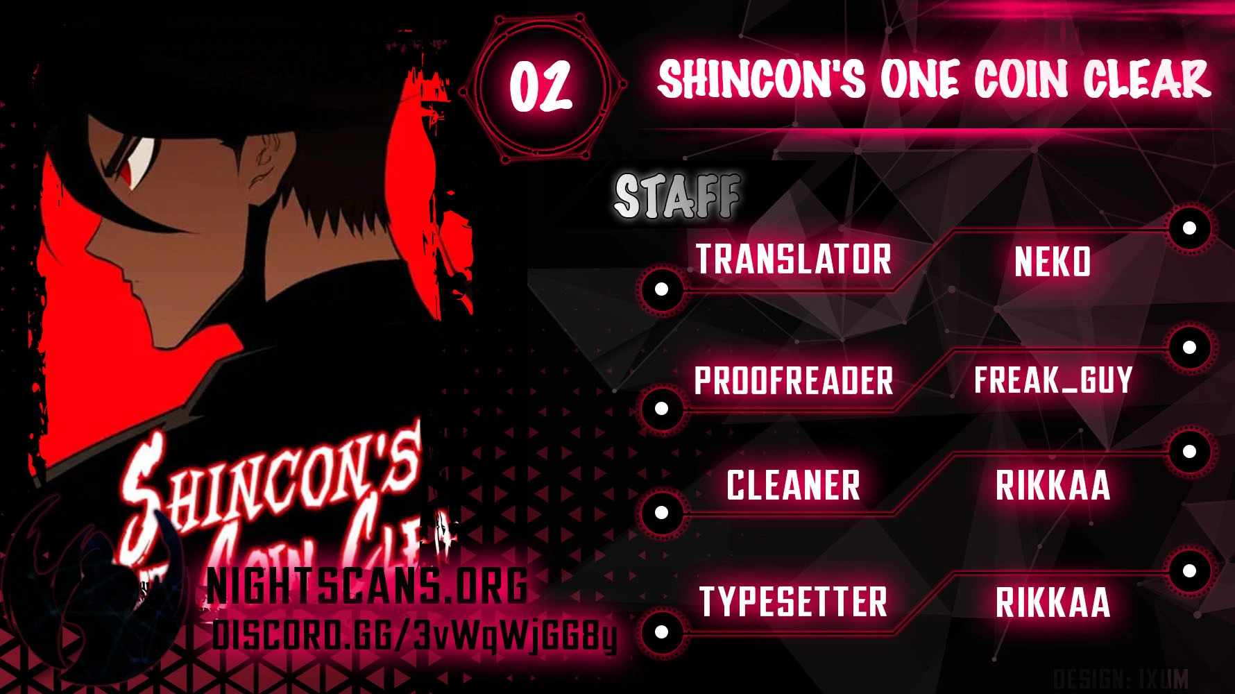 Shincon’s One Coin Clear - Chapter 2