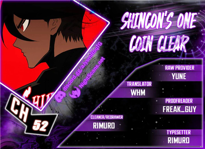 Shincon’s One Coin Clear - Chapter 52