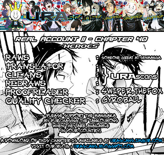 Real Account - Chapter 50 : Heroes