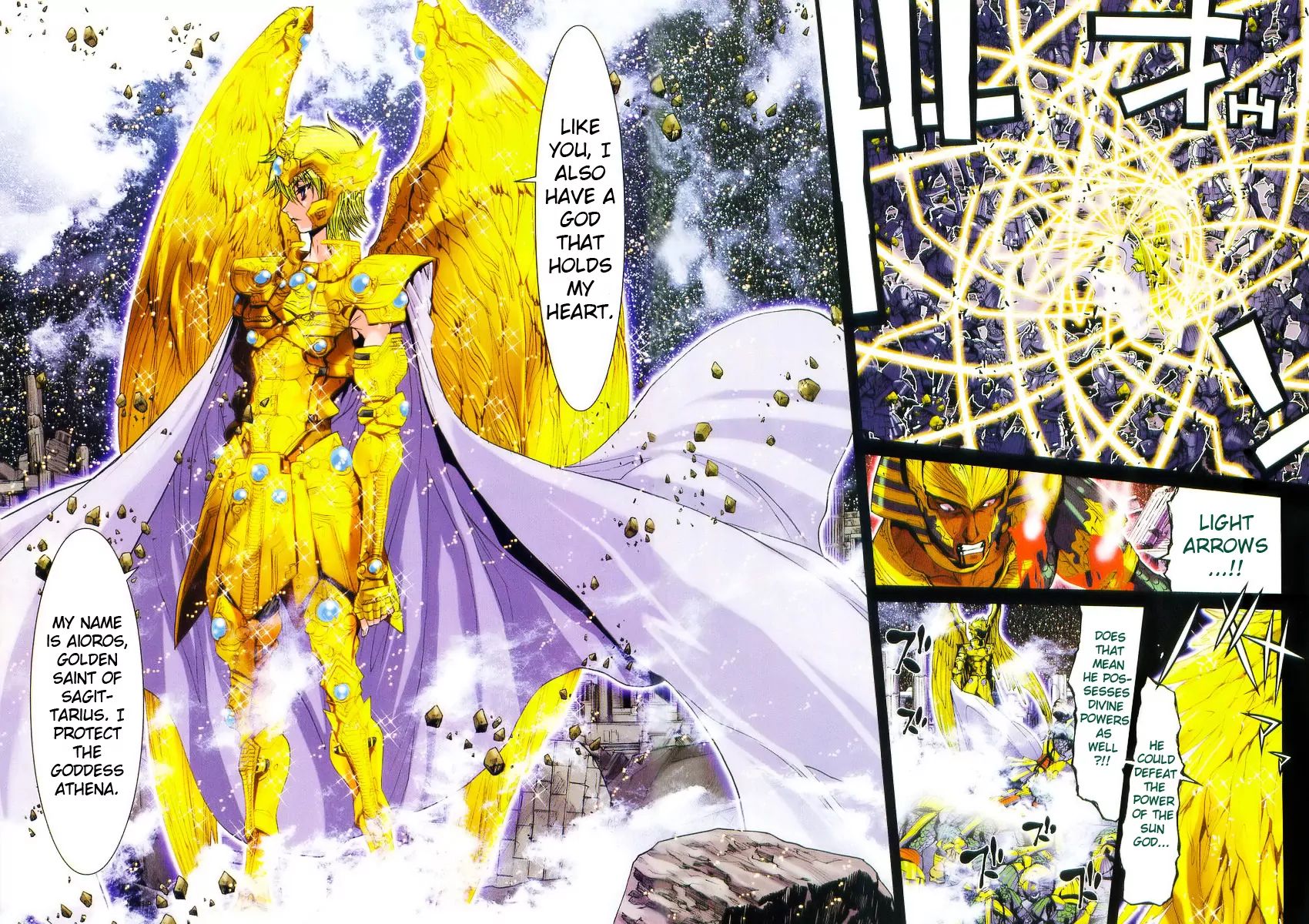 Saint Seiya Episode.g - Chapter 21.5: The Golden Wings