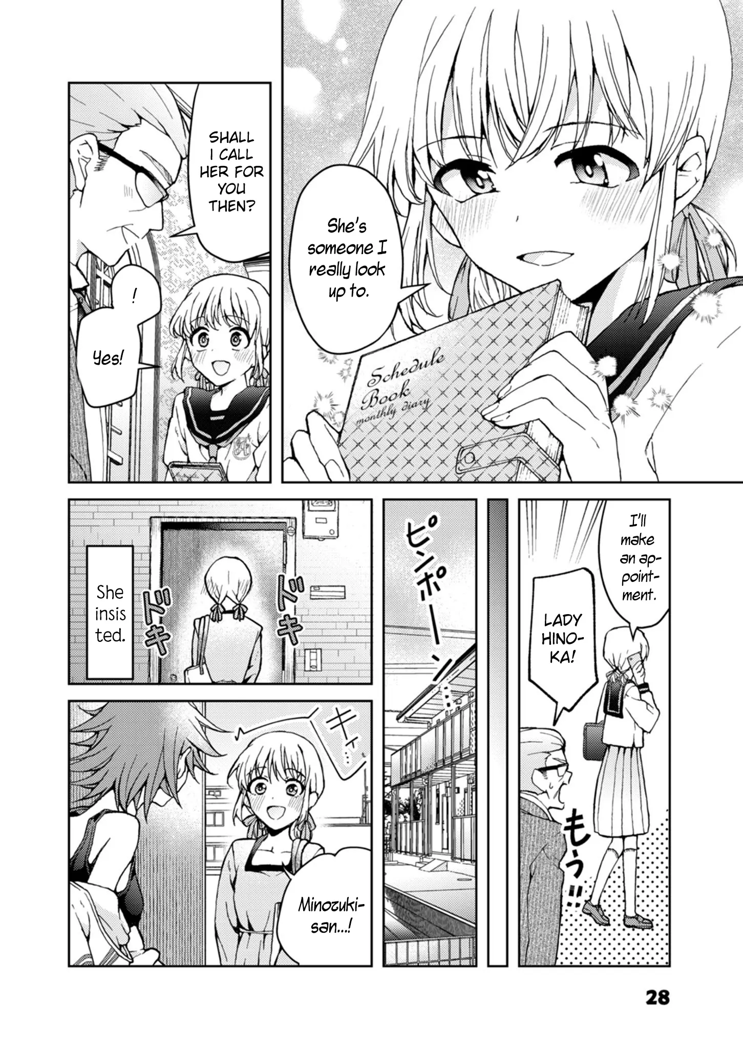 My Goddess Spurs Me On - Vol.1 Chapter 2: Minozuki-San Is A Former Maid