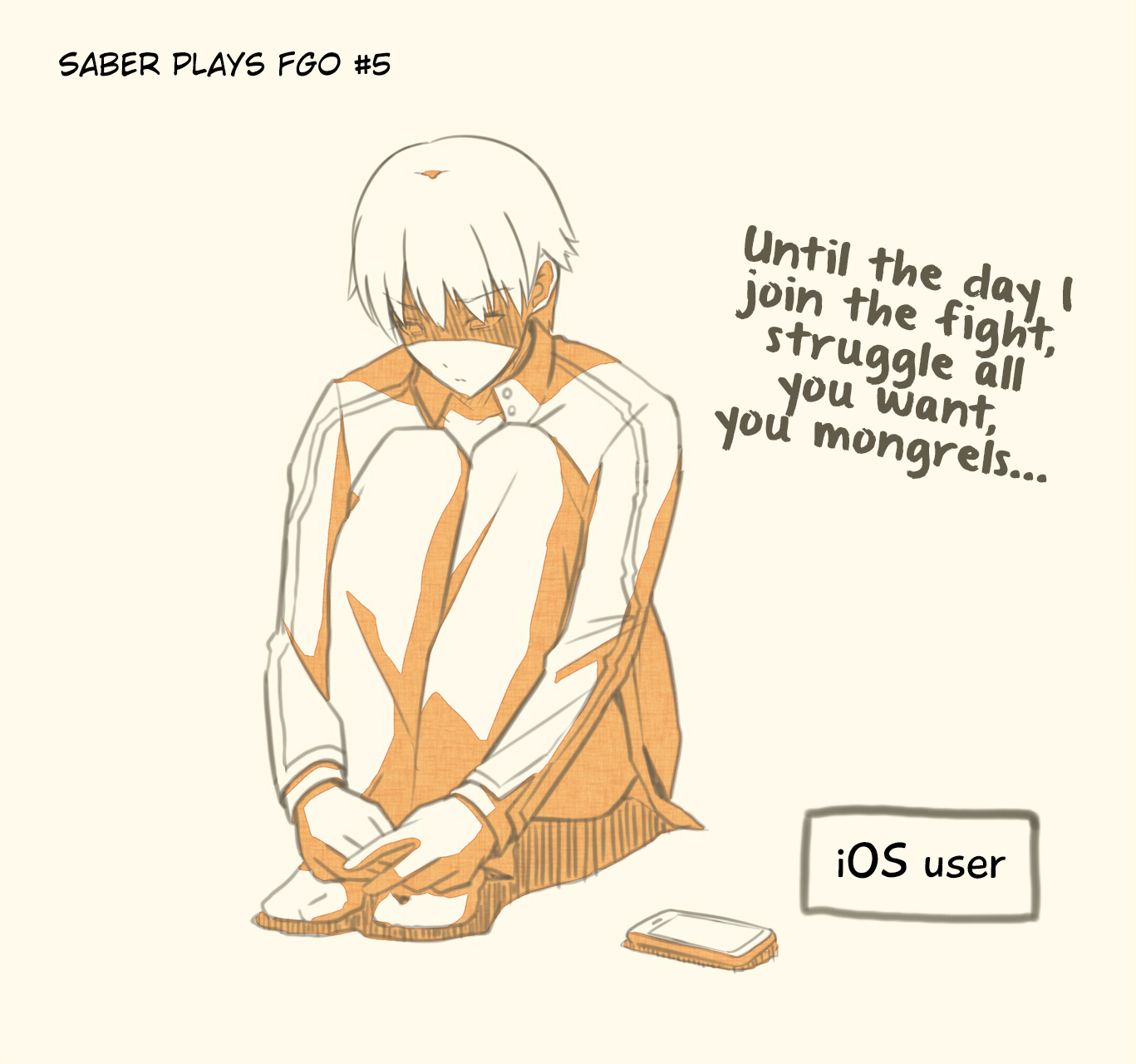 Saber Plays Fate/Grand Order - Chapter 5: Damn You Ios!