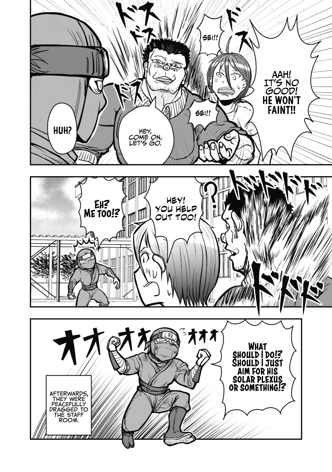 A Manga About The Kind Of Pe Teacher Who Dies At The Start Of A School Horror Movie - Chapter 28: The Type Of Pe Teacher To Faint When Hit With A Chop