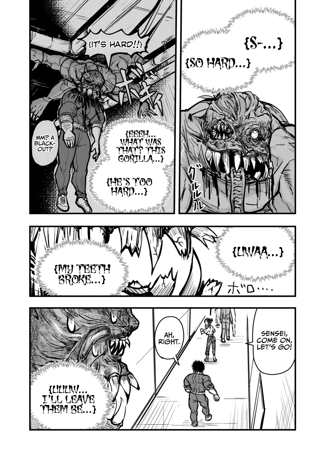 A Manga About The Kind Of Pe Teacher Who Dies At The Start Of A School Horror Movie - Chapter 62: The Type Of Pe Teacher To Suddenly Be Pulled Into The Ceiling By A Monster While Walking At The Rear Of A Group During A Panic