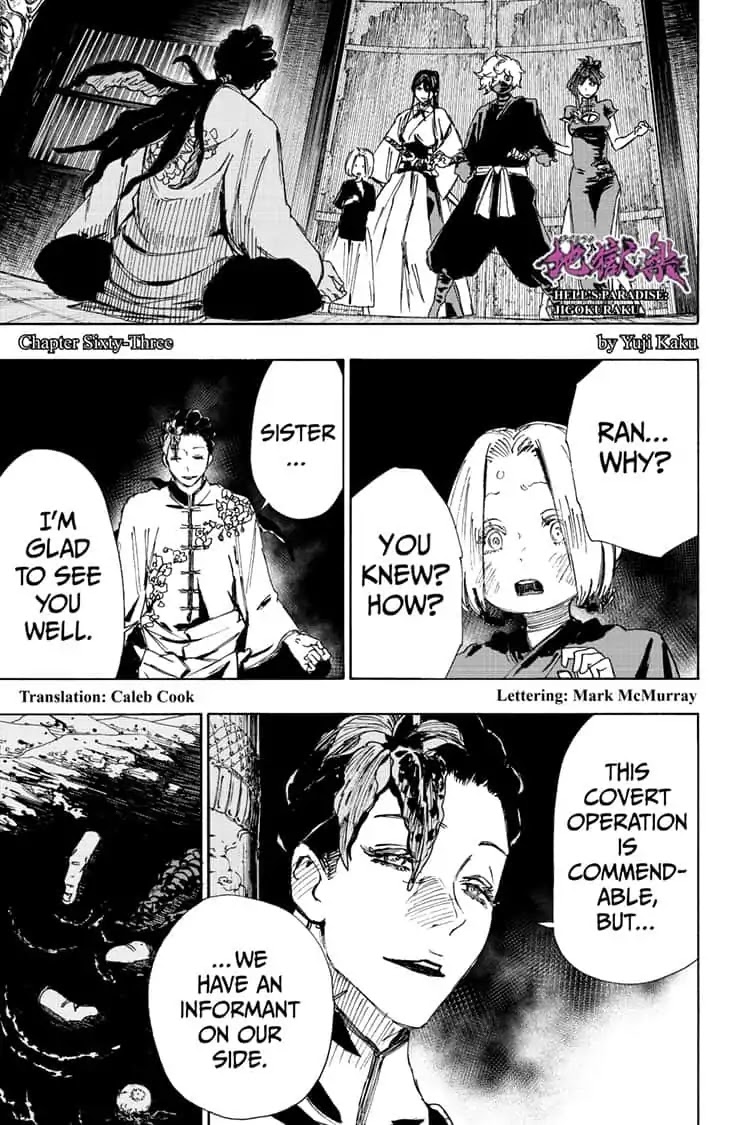 Hell's Paradise: Jigokuraku - Chapter 63