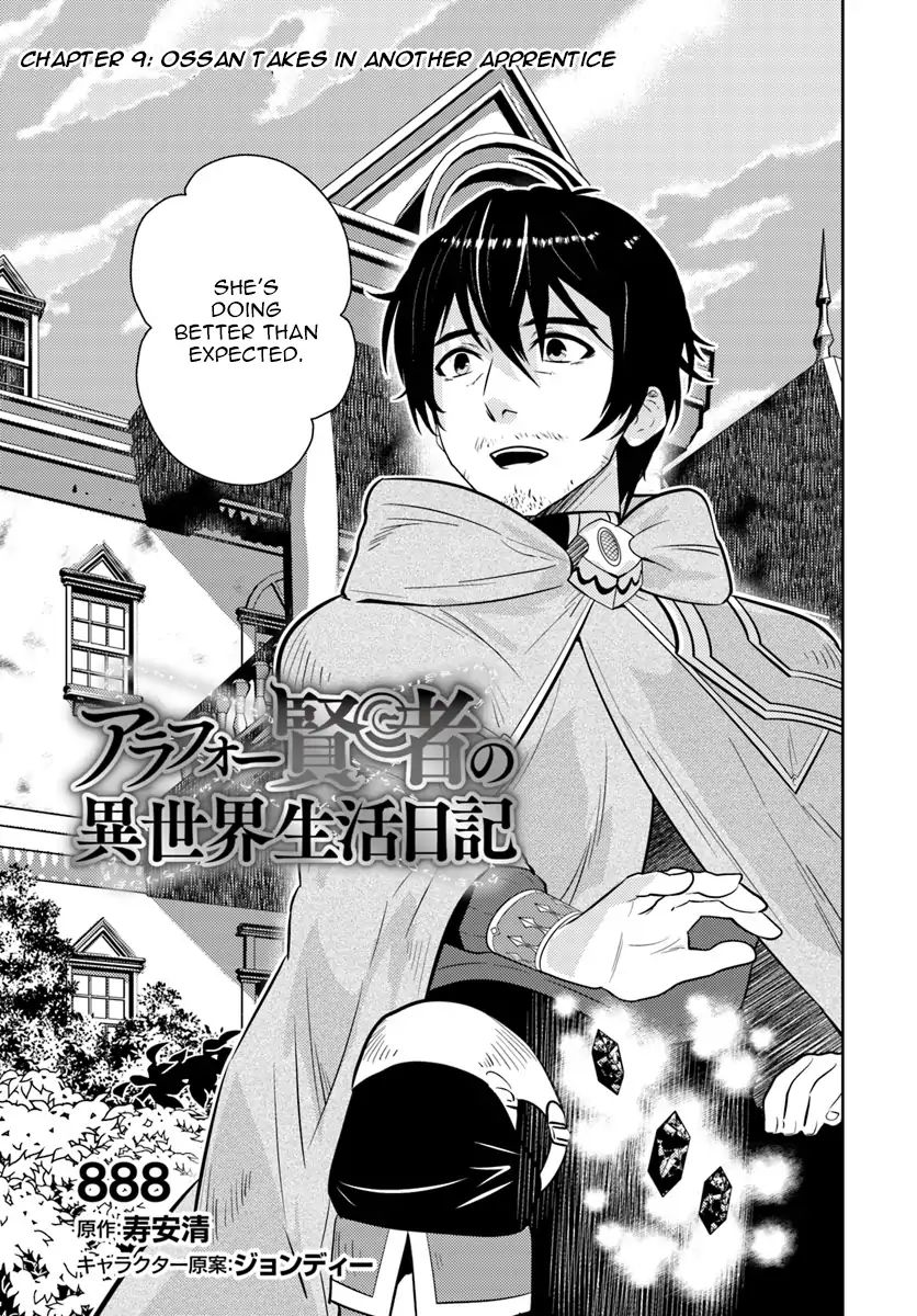 Arafoo Kenja No Isekai Seikatsu Nikki - Vol.1 Chapter 9: Ossan Takes In Another Apprentice