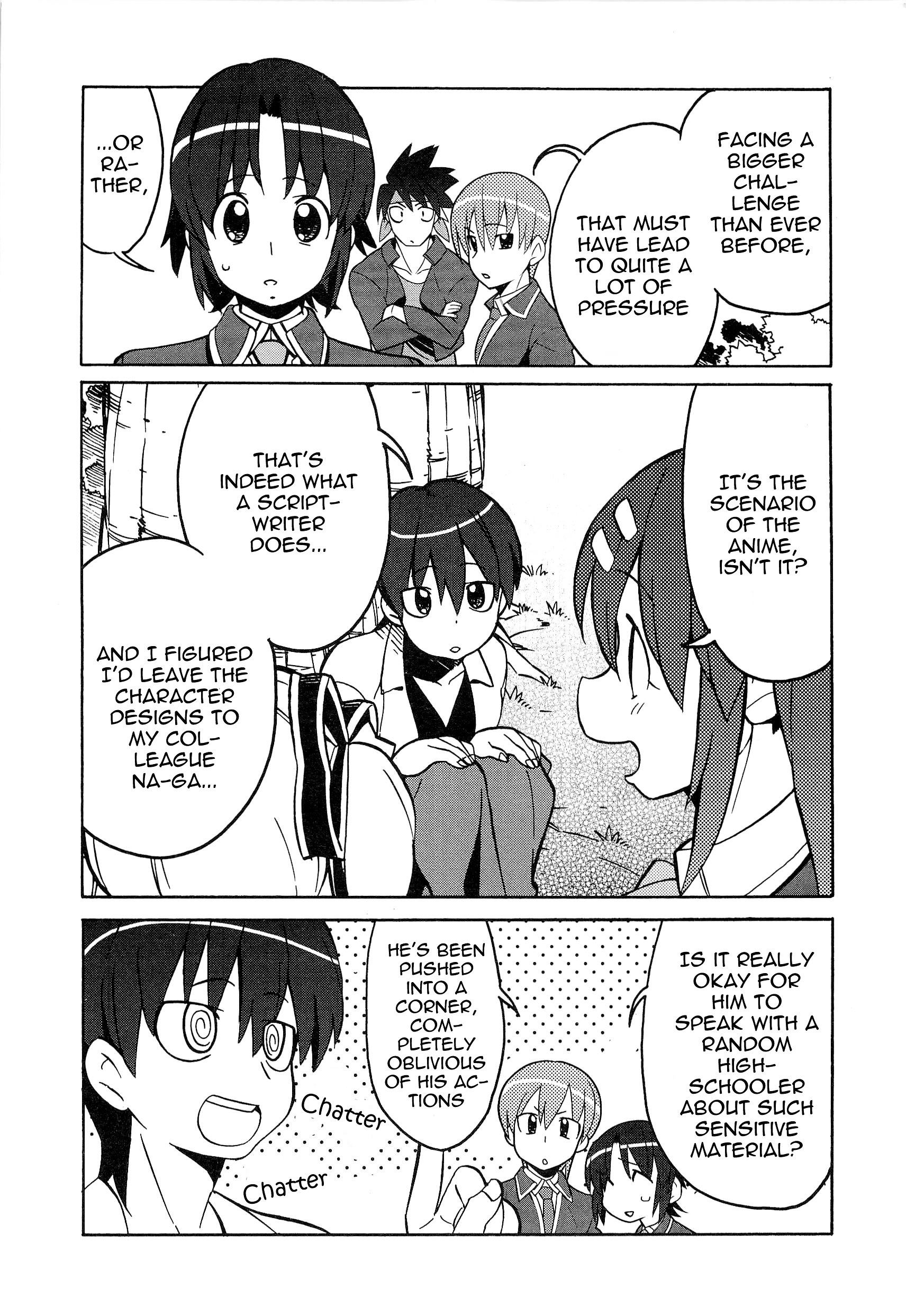 Little Busters! The 4-Koma - Chapter 43 : Clog-Wearing Lost Person Part 2