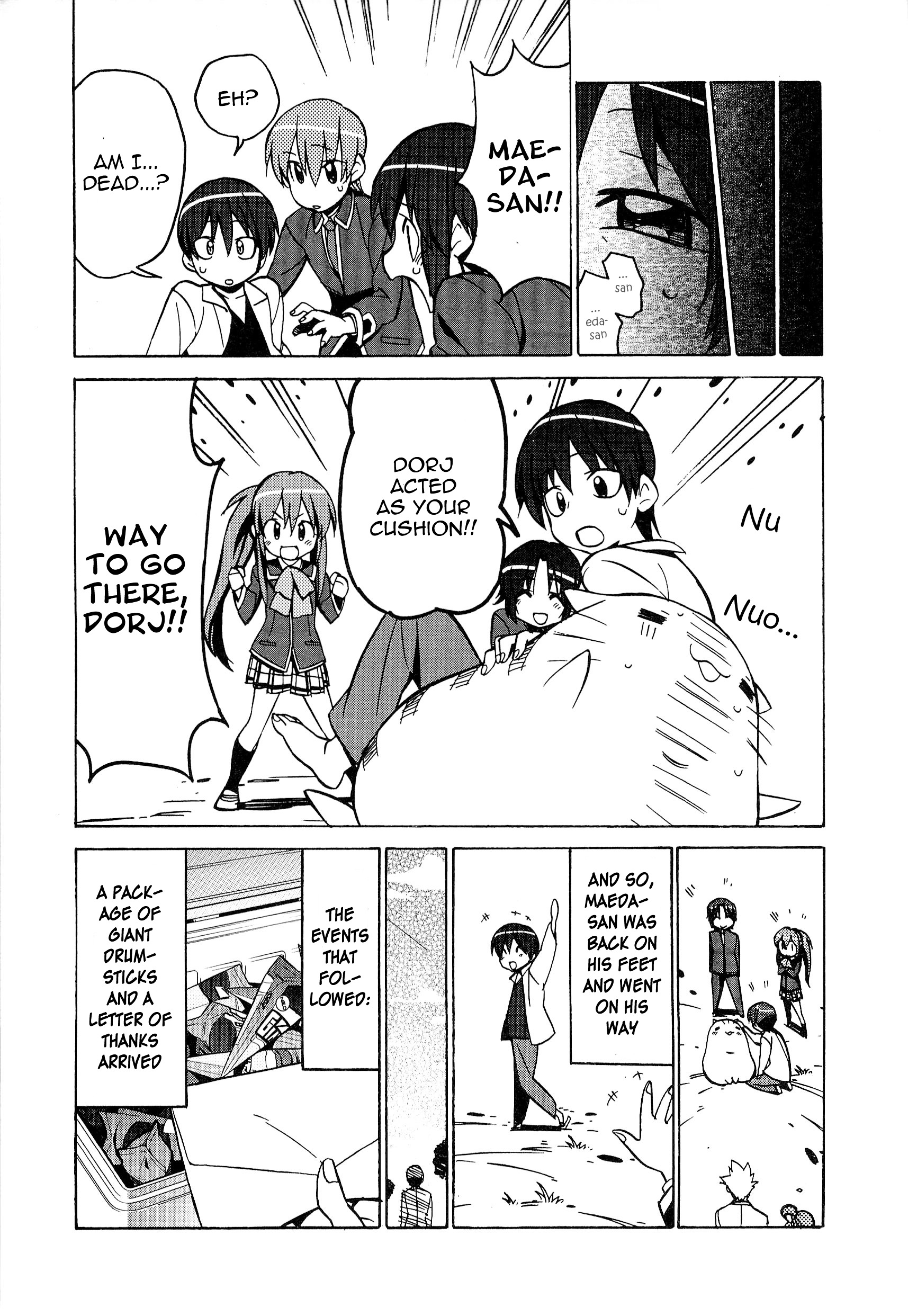 Little Busters! The 4-Koma - Chapter 43 : Clog-Wearing Lost Person Part 2