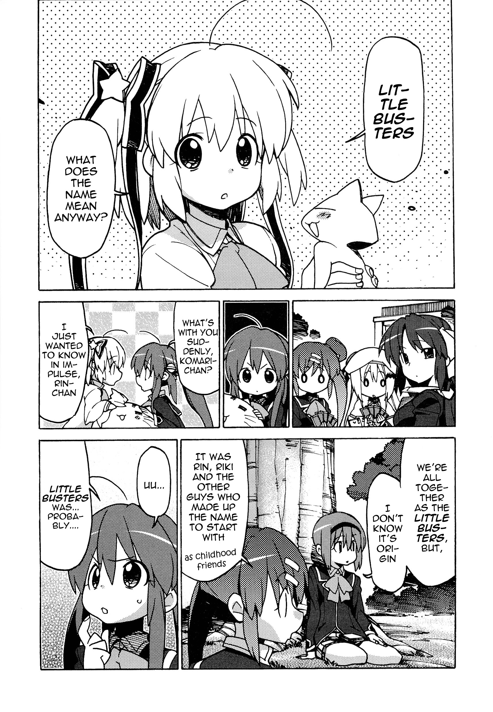 Little Busters! The 4-Koma - Chapter 46 : Little Busters : Prologue