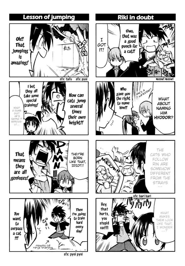 Little Busters! The 4-Koma - Chapter 2 : One Day In The Life Of Rin, Catnip Princess