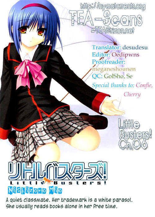 Little Busters! The 4-Koma - Chapter 6 : Nishizono Mio S Graceful Yet Delightful Day