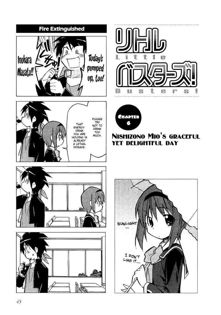 Little Busters! The 4-Koma - Chapter 6 : Nishizono Mio S Graceful Yet Delightful Day