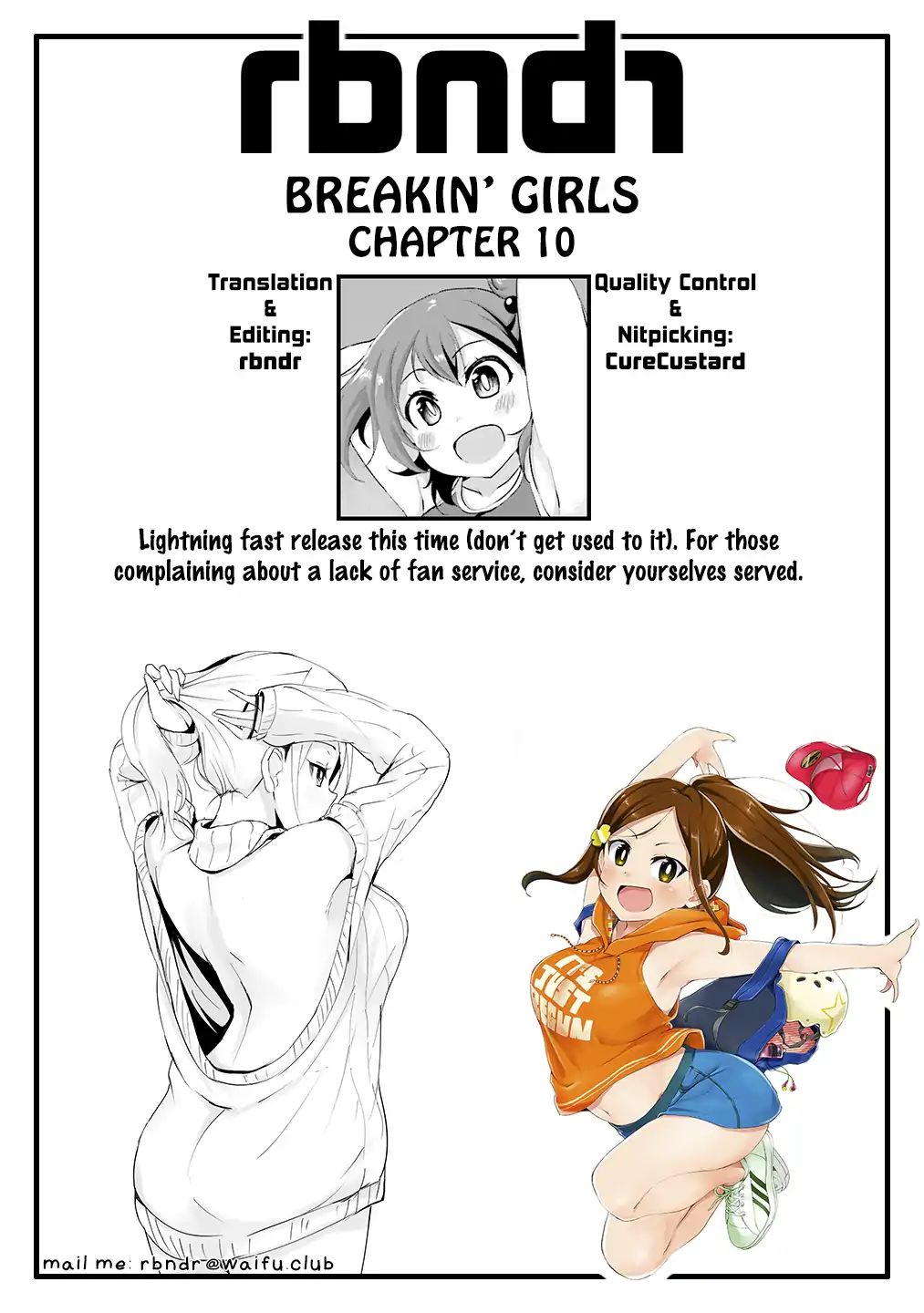 Breakin' Girls! - Vol.2 Chapter 10: Passing The Baton