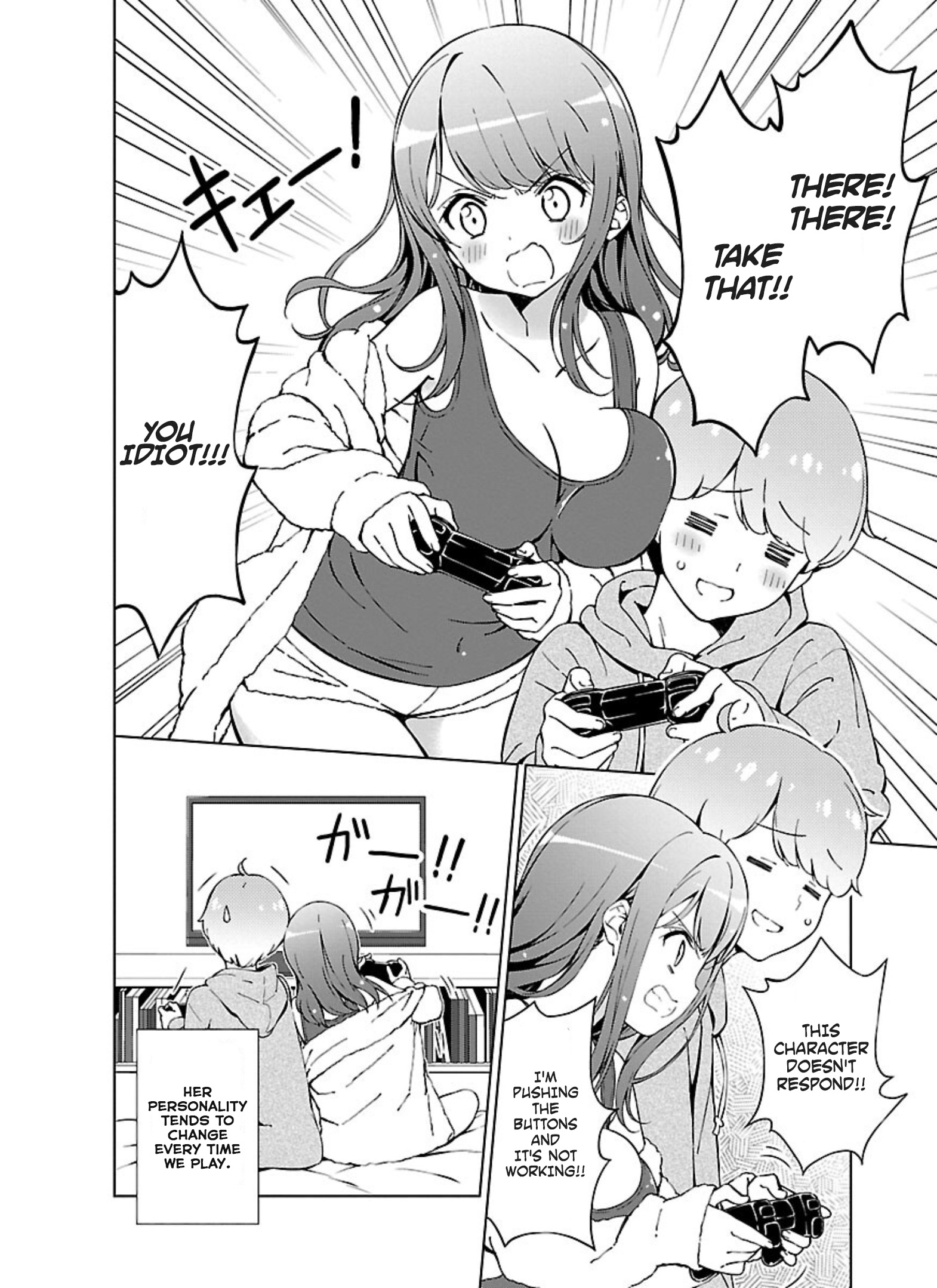 Onee-Chan Wa Game O Suruto Hito Ga Kawaru Onee-Chan - Vol.1 Chapter 1: My Game-Playing Older Sister Plays A Football Game