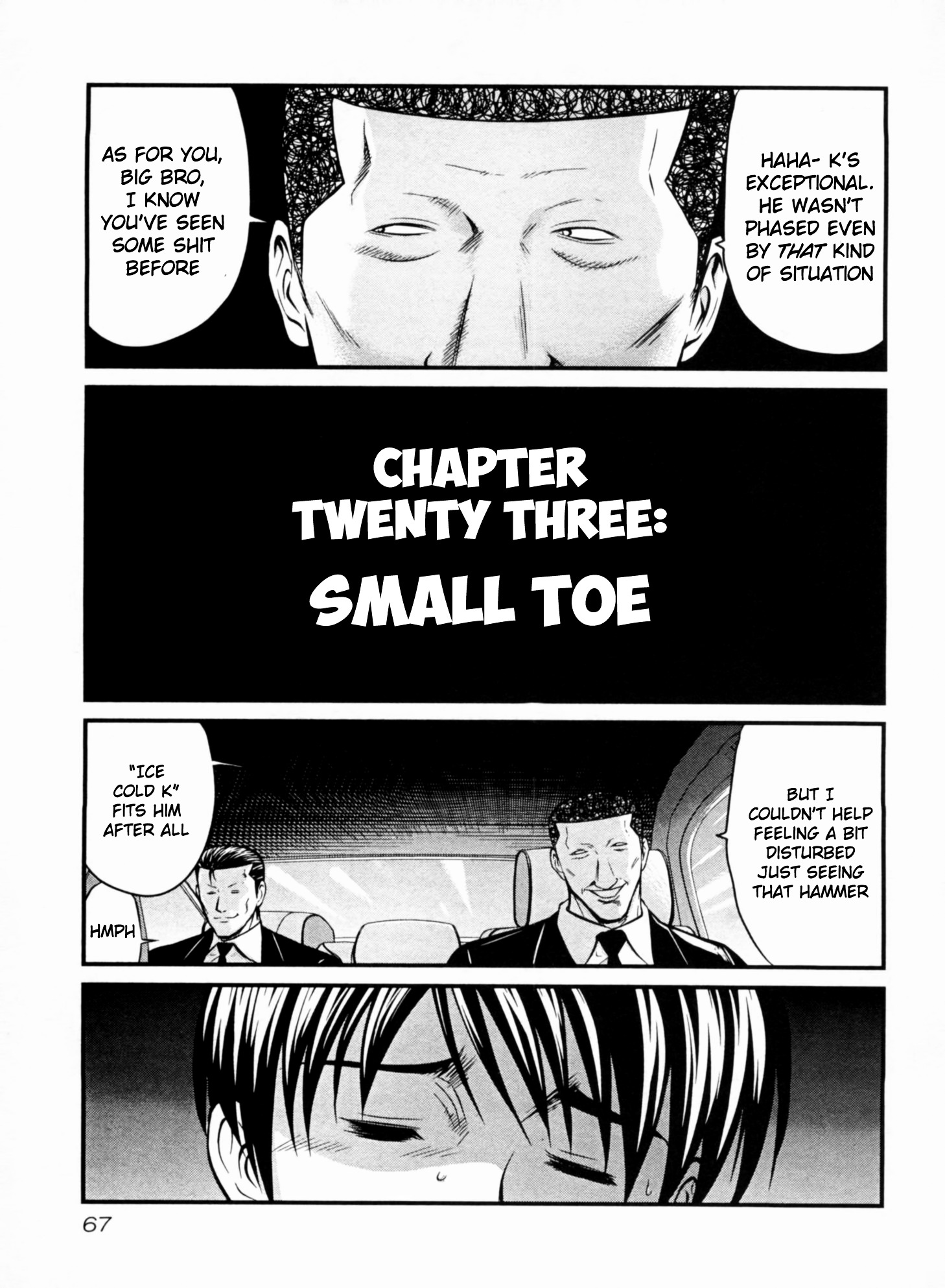 Tohai - Vol.3 Chapter 23 : Small Toe