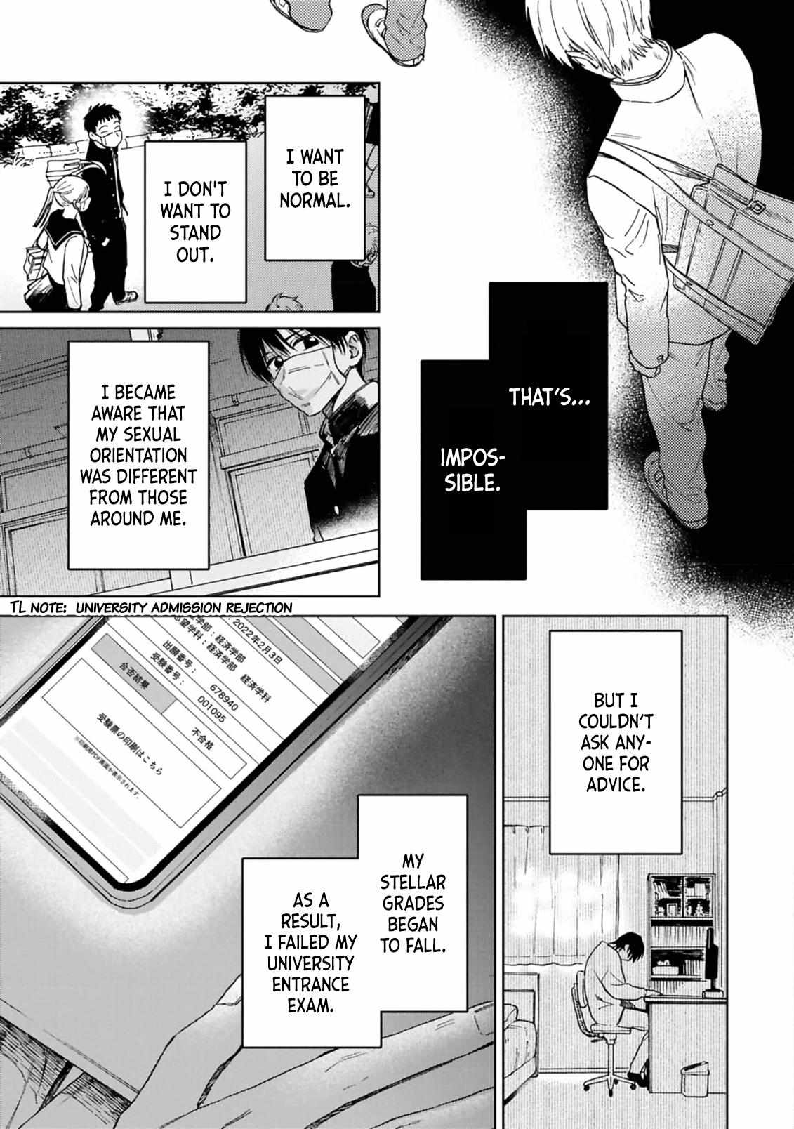 Kanata no Kimi no Te - Chapter 2