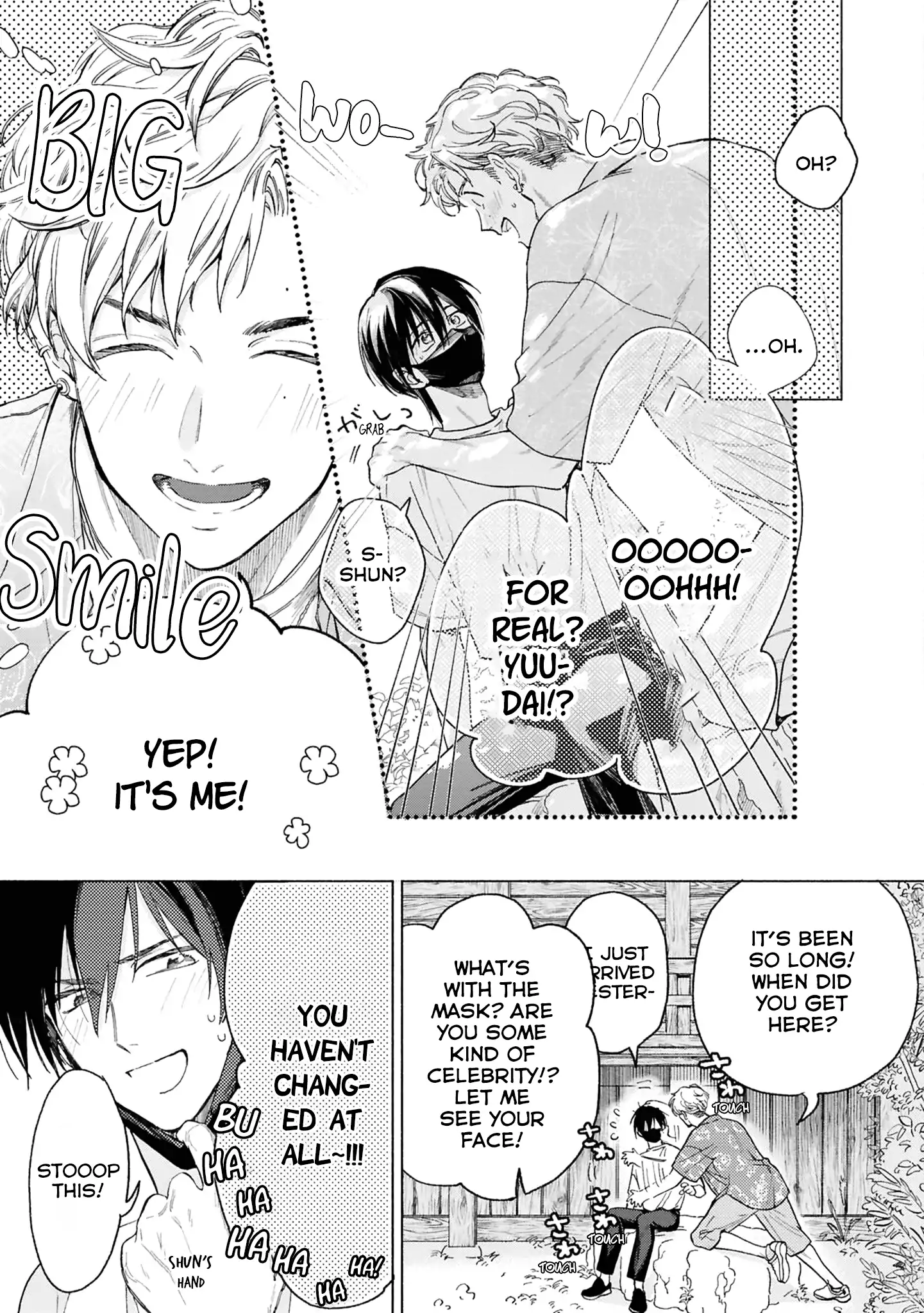 Kanata no Kimi no Te - Vol.1  Chapter 1