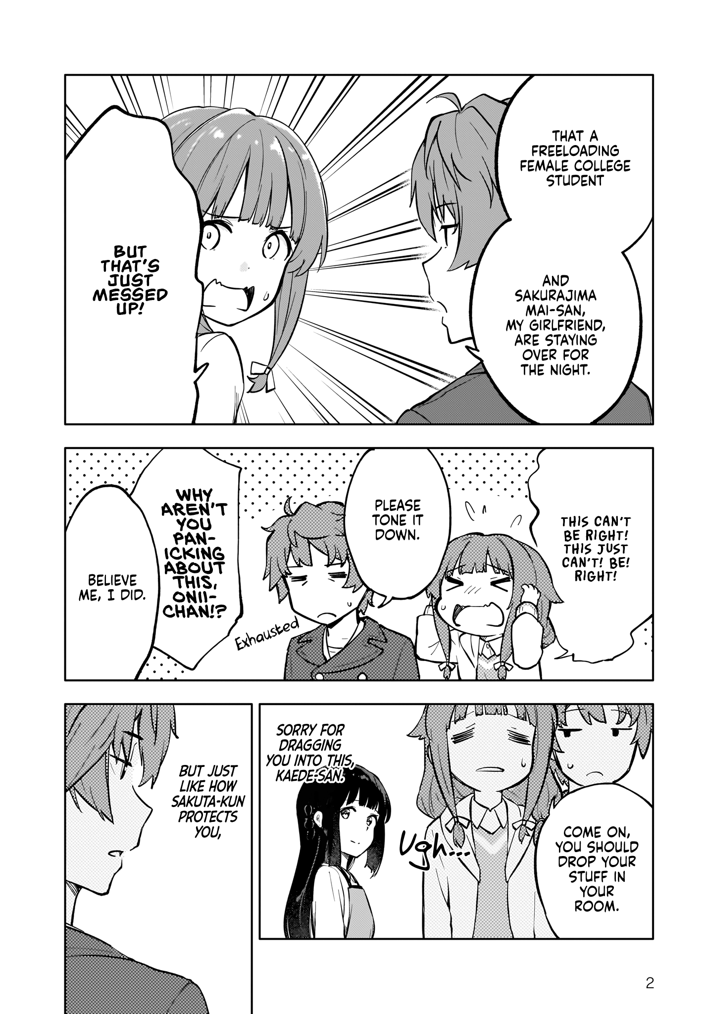 Seishun Buta Yarou Wa Yumemiru Shoujo No Yume Wo Minai - Chapter 9