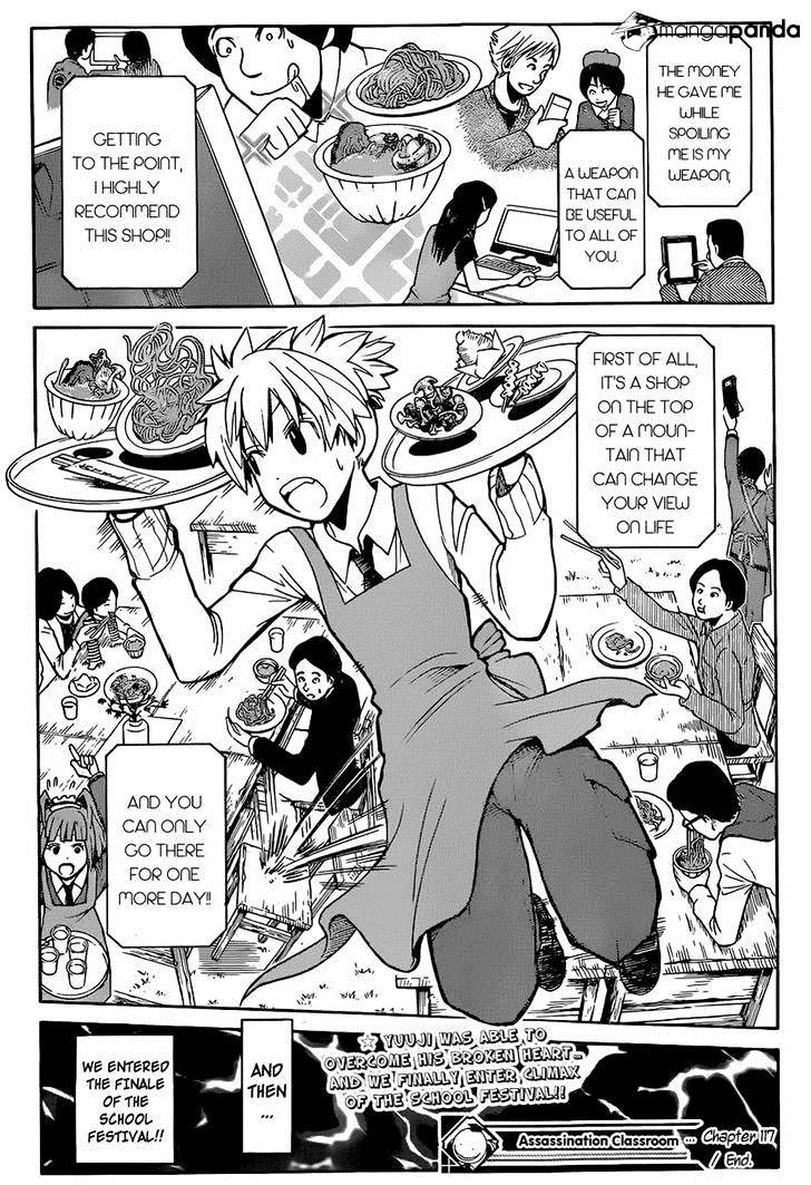 Ansatsu Kyoushitsu - Chapter 117 : Special Guests Time