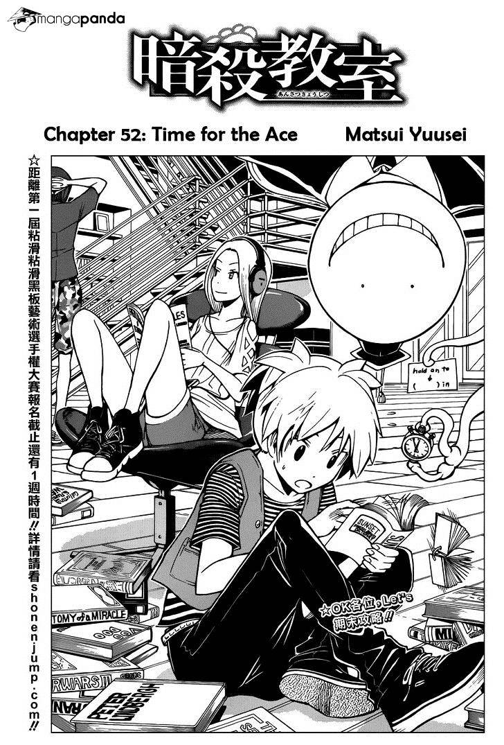 Ansatsu Kyoushitsu - Chapter 52 : Time For The Ace