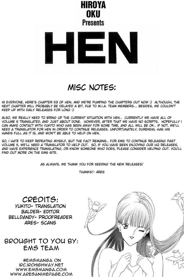 Hen - Vol.5 Chapter 53 : Mamma Mia