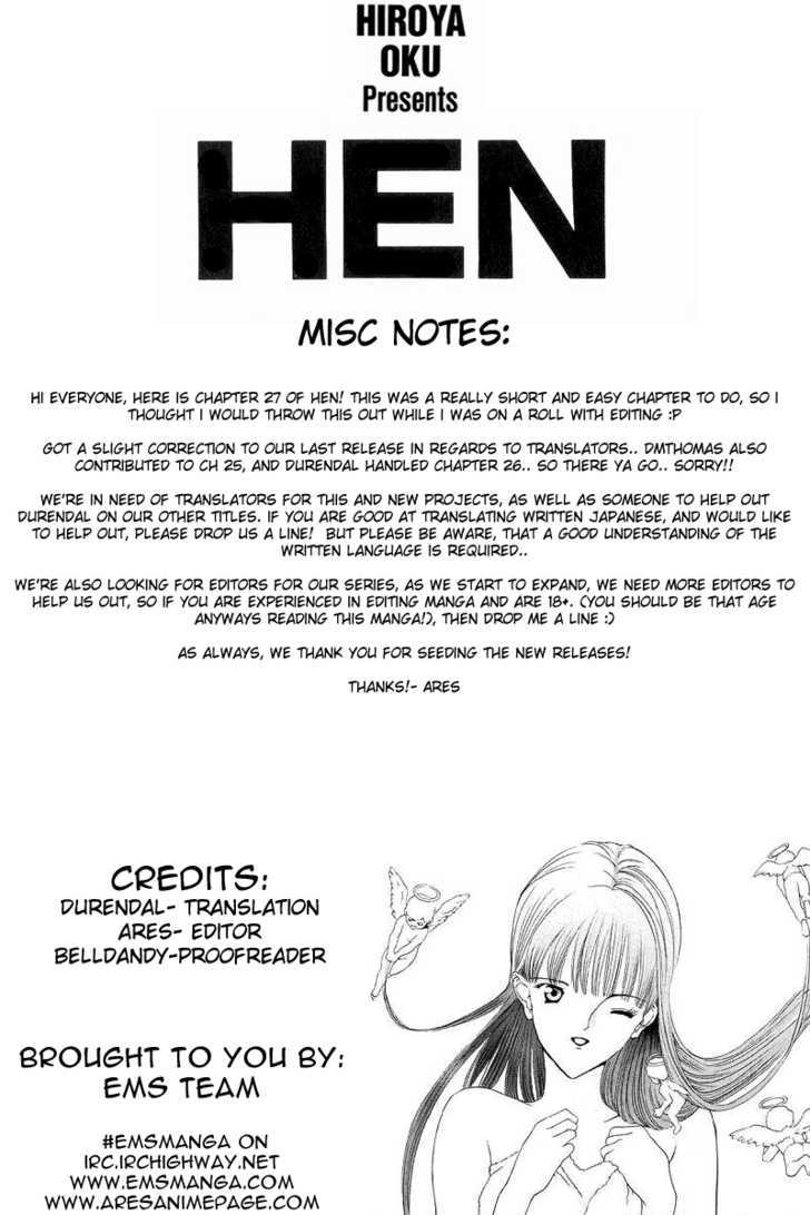 Hen - Vol.3 Chapter 27 : Instigator Of Chaos