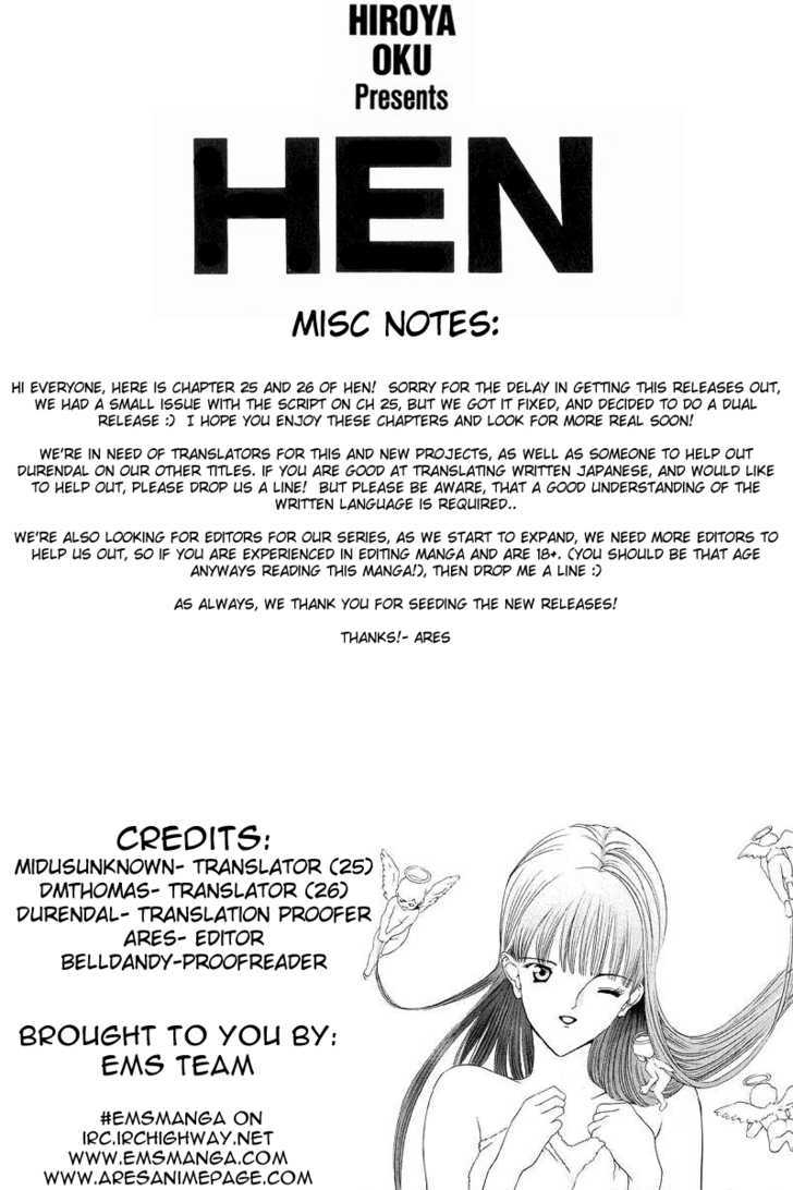 Hen - Vol.3 Chapter 25 : 25 Start Of Troubles  26 Absolute Mess