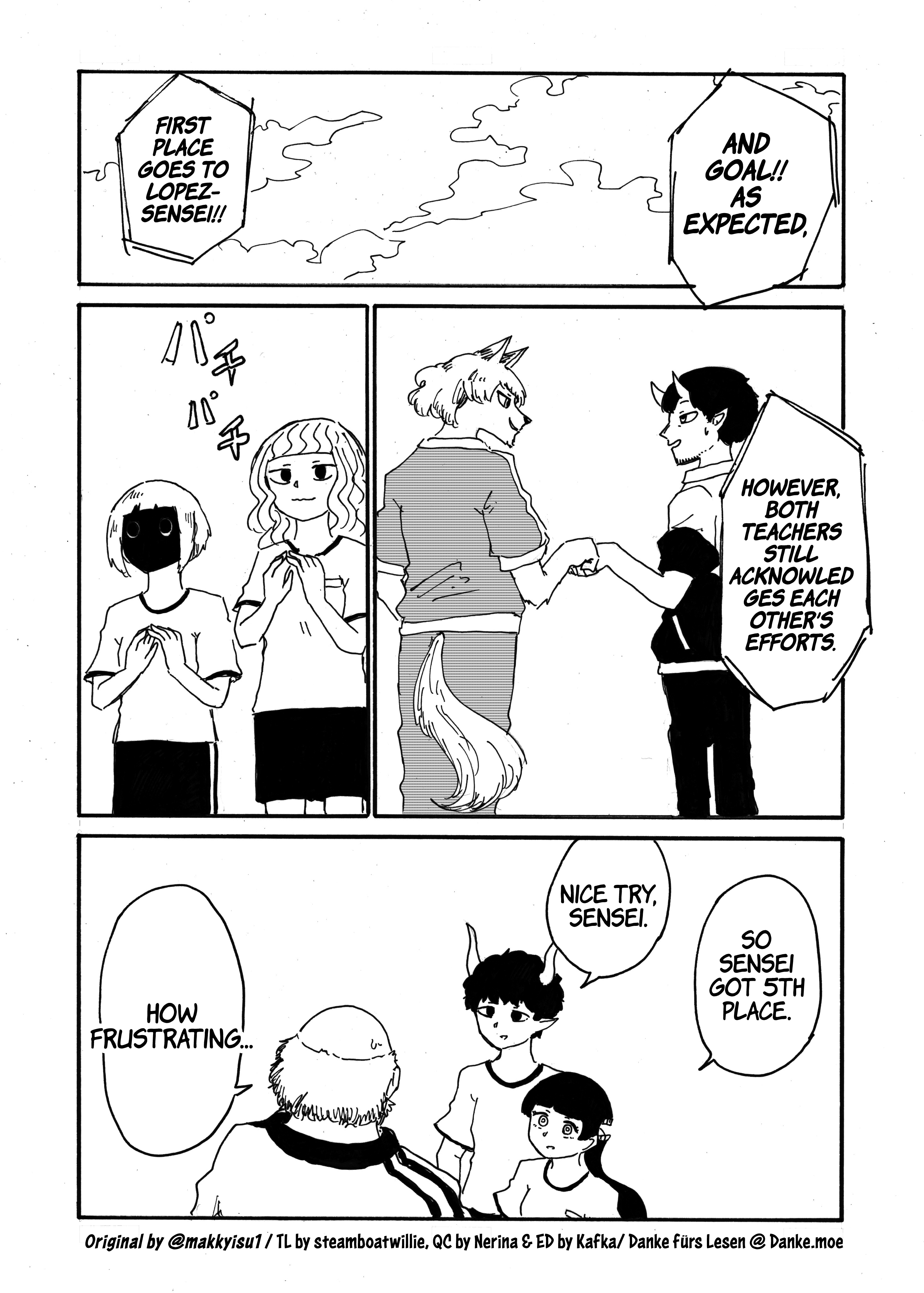 Medusa And Futakuchi-Chan - Vol.3 Chapter 63: Teacher Showdown