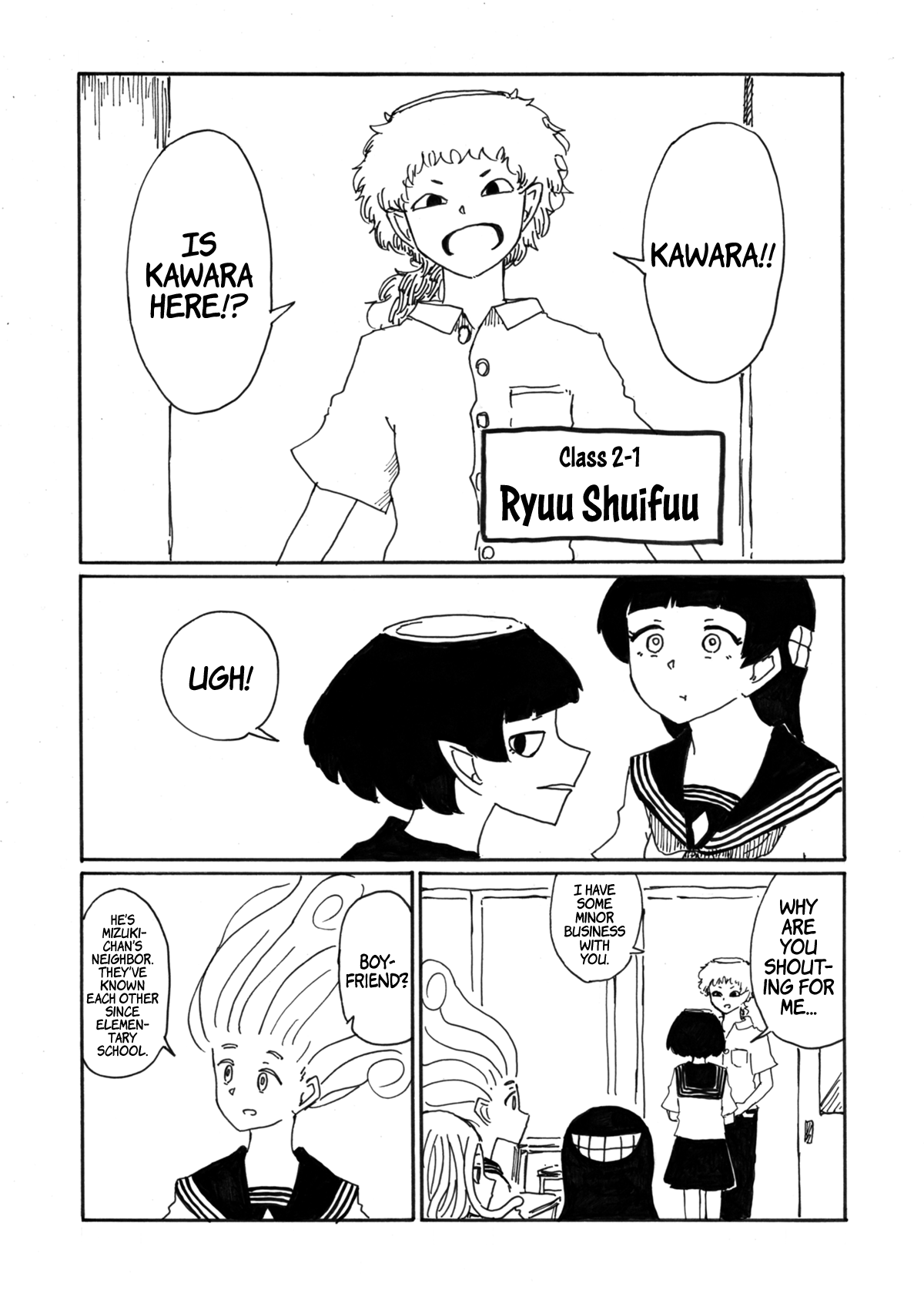 Medusa And Futakuchi-Chan - Vol.2 Chapter 41:  Confession