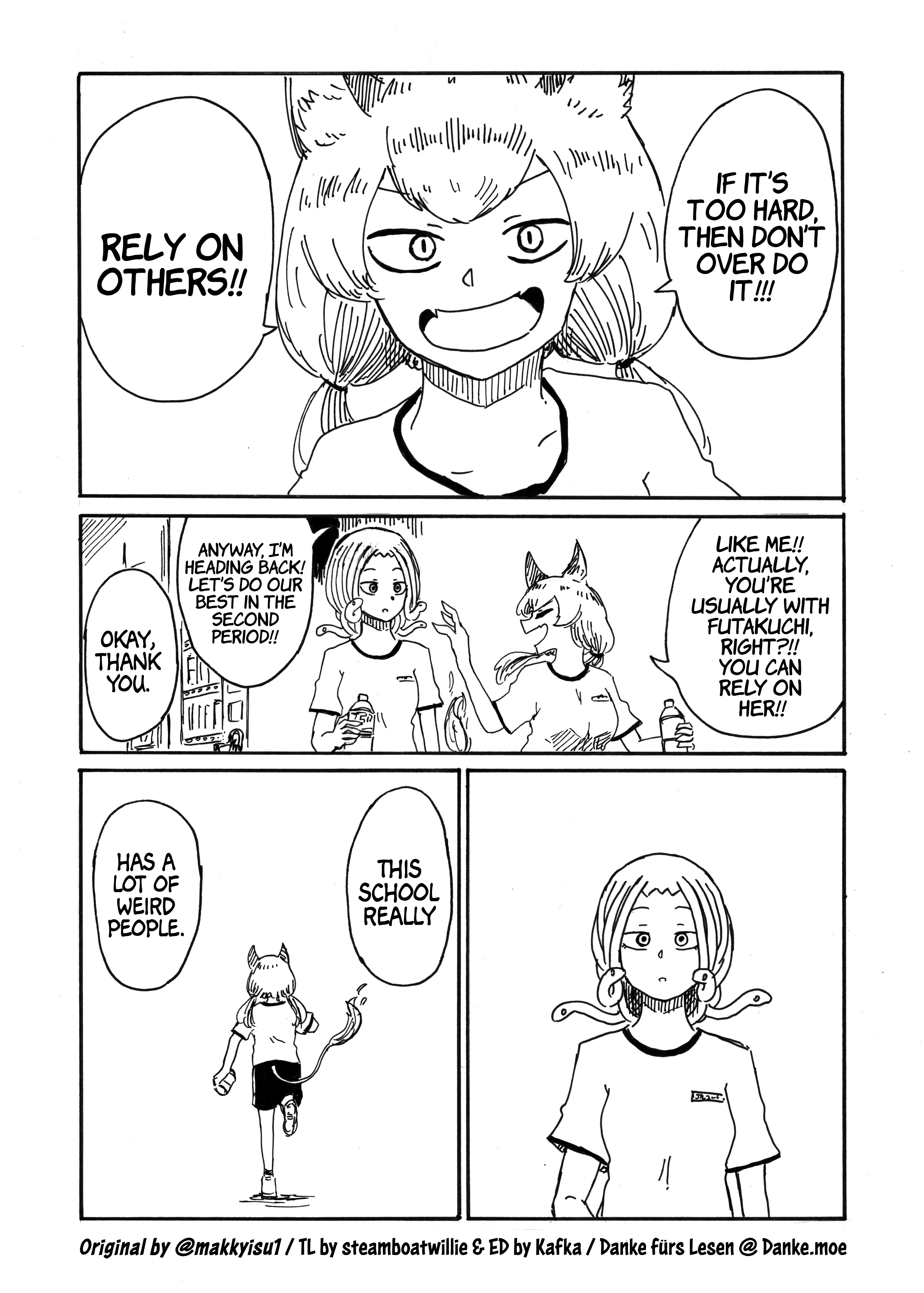 Medusa And Futakuchi-Chan - Vol.3 Chapter 52: Commander Karin