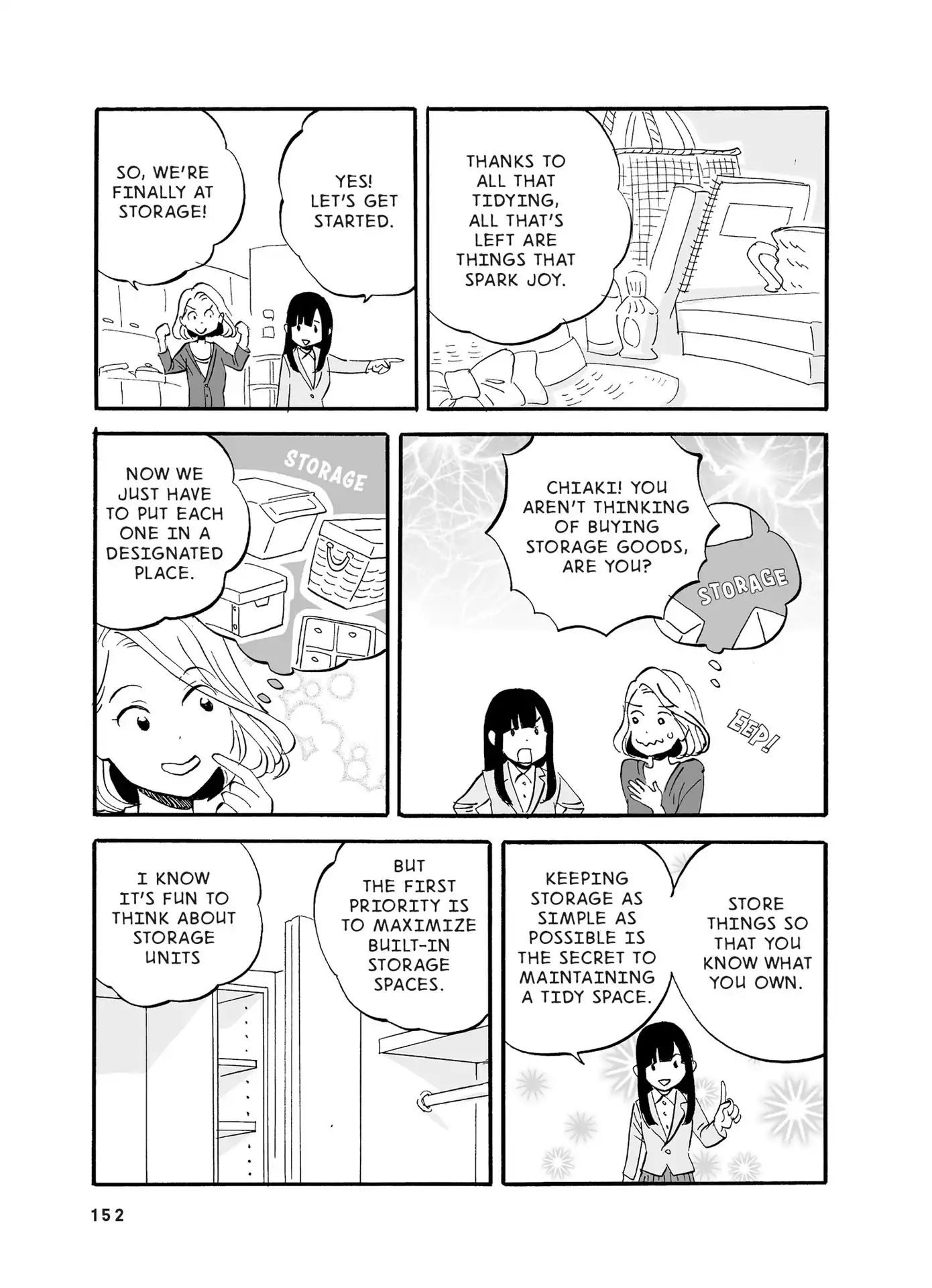 The Life-Changing Manga Of Tidying Up: A Magical Story - Chapter 9: Store Thing Where They Belong