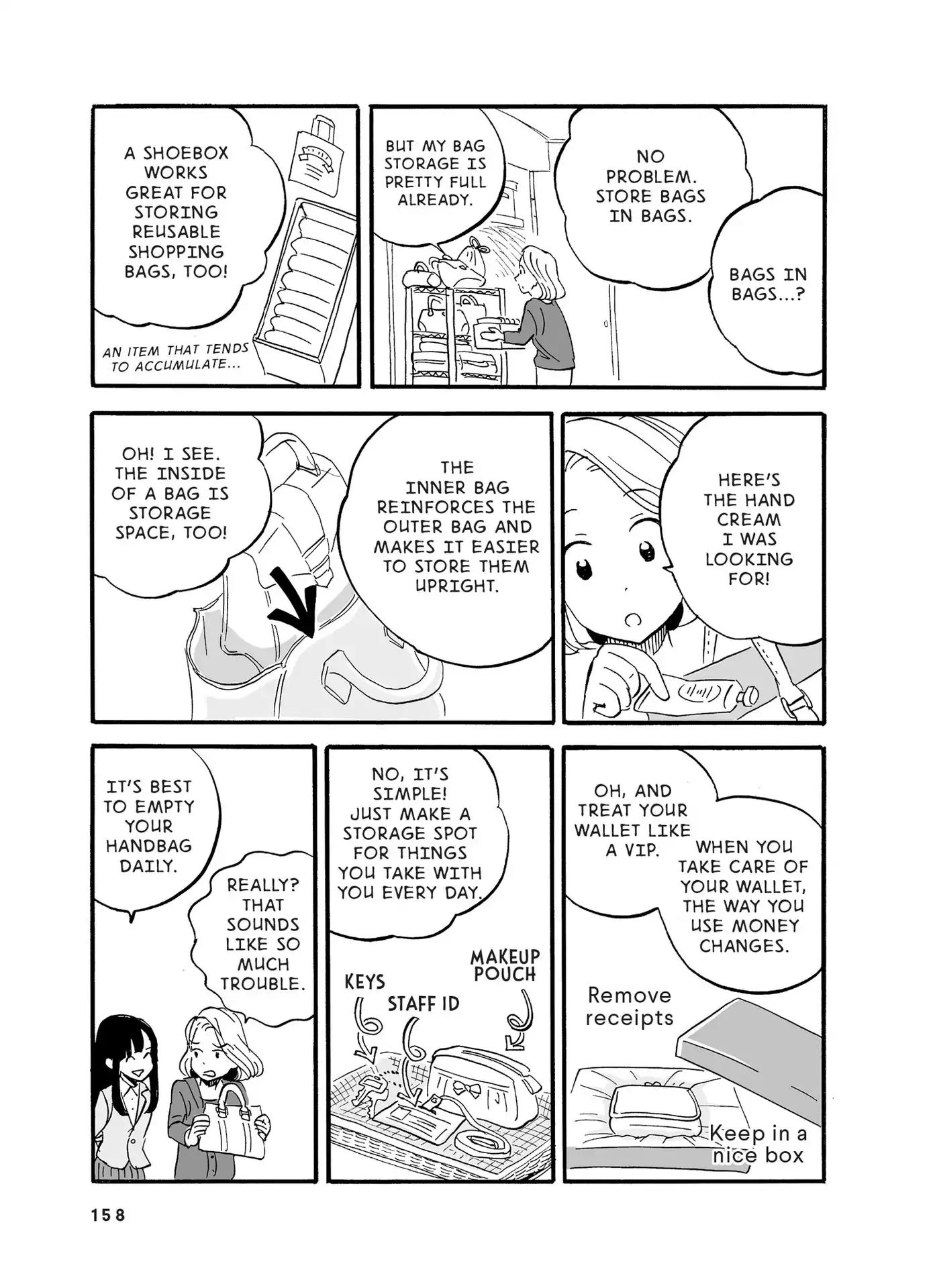 The Life-Changing Manga Of Tidying Up: A Magical Story - Chapter 9: Store Thing Where They Belong