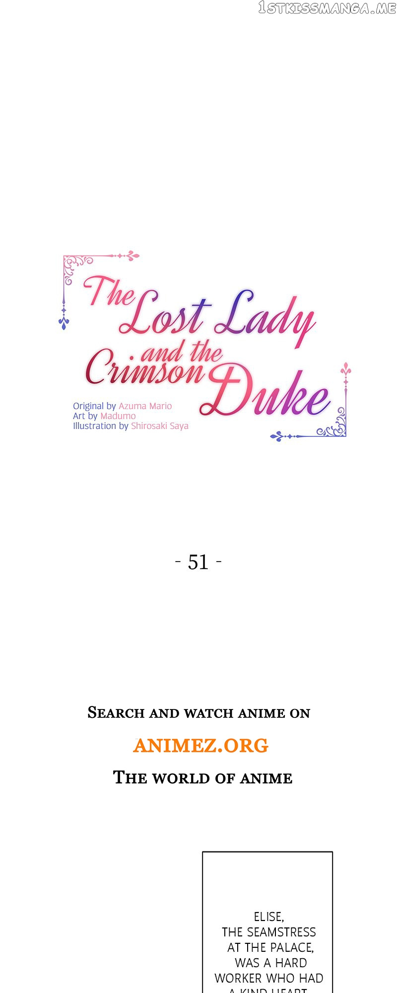 The Lost Lady And The Crimson Duke - Chapter 51