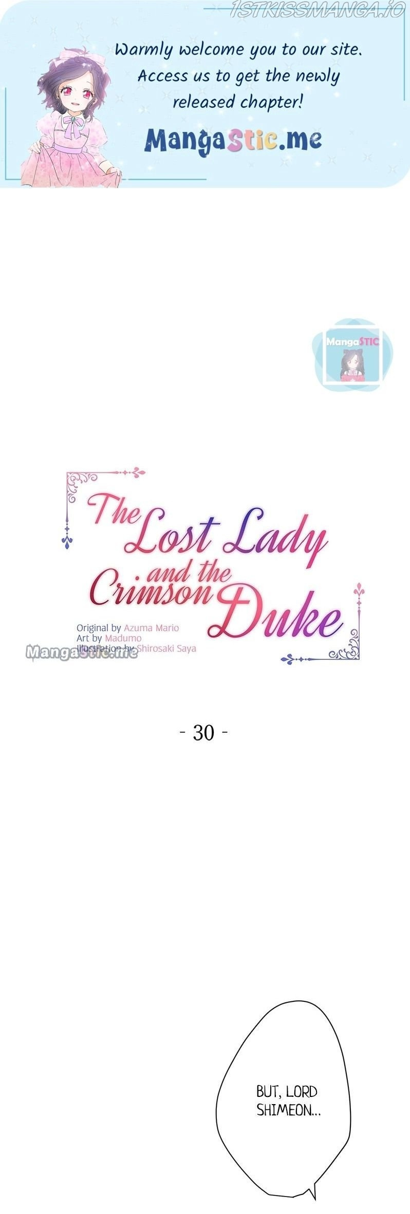 The Lost Lady And The Crimson Duke - Chapter 30