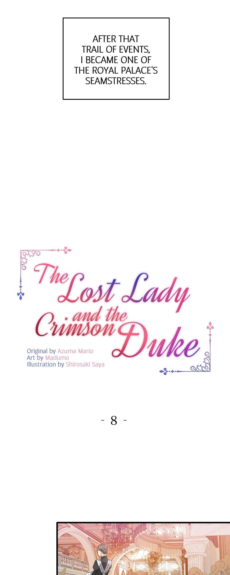 The Lost Lady And The Crimson Duke - Chapter 8