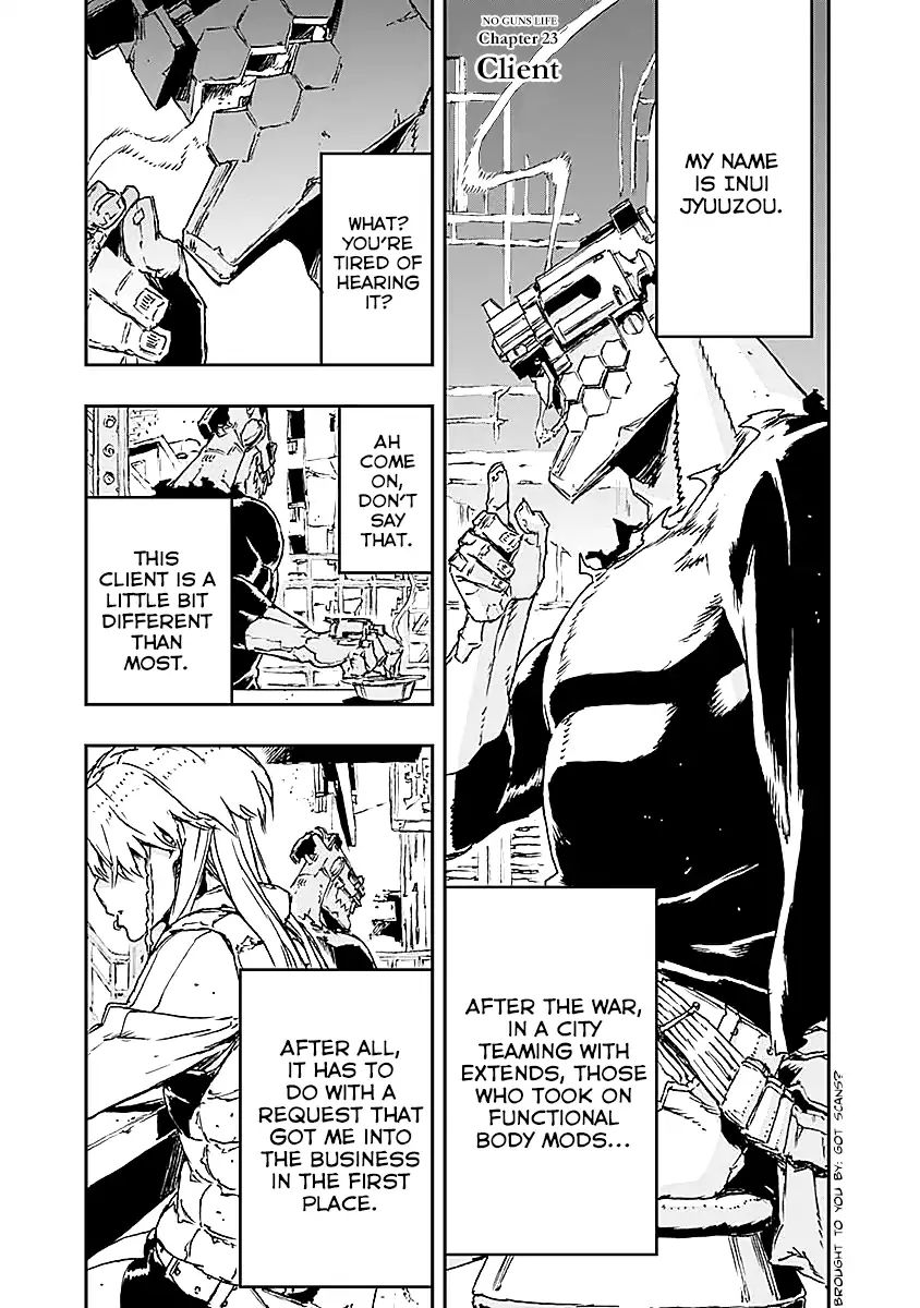 No Guns Life - Vol.4 Chapter 23: Client