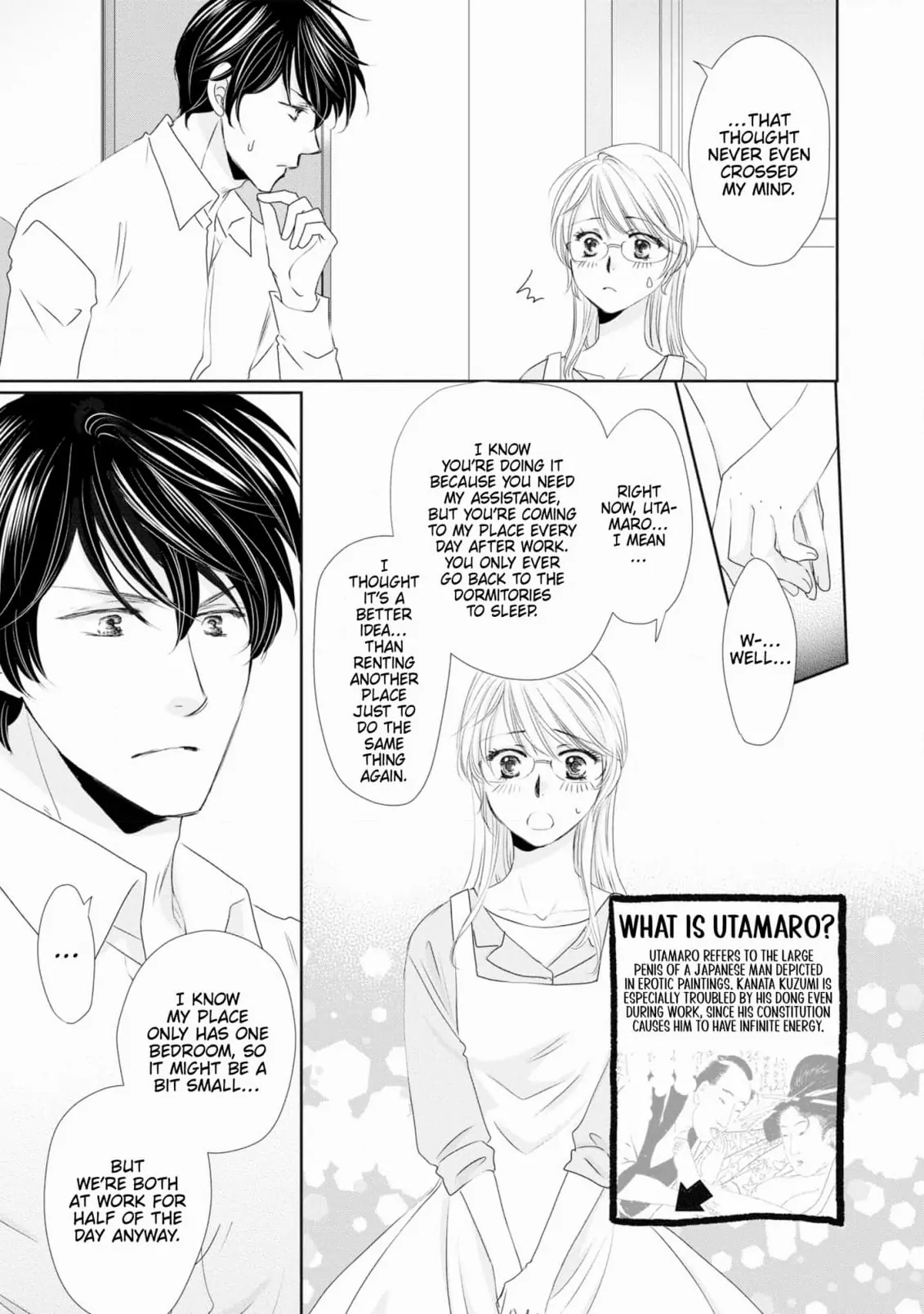 My Younger Boss Has A Huge Utamaro - I’ll Take Him Big As He Is!!/Official - Chapter 8