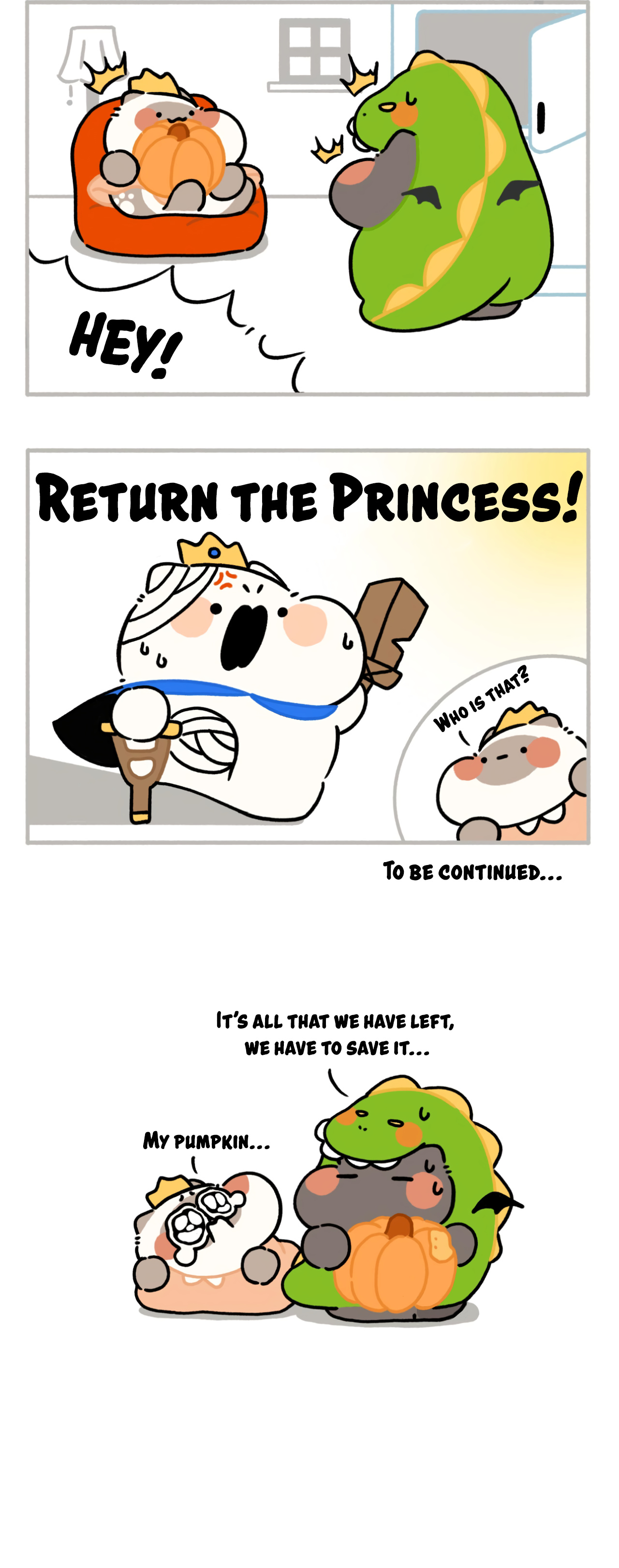 Chubby Cats And Dogs - Chapter 7: The Princess And The Evil Dragon (Part 4)