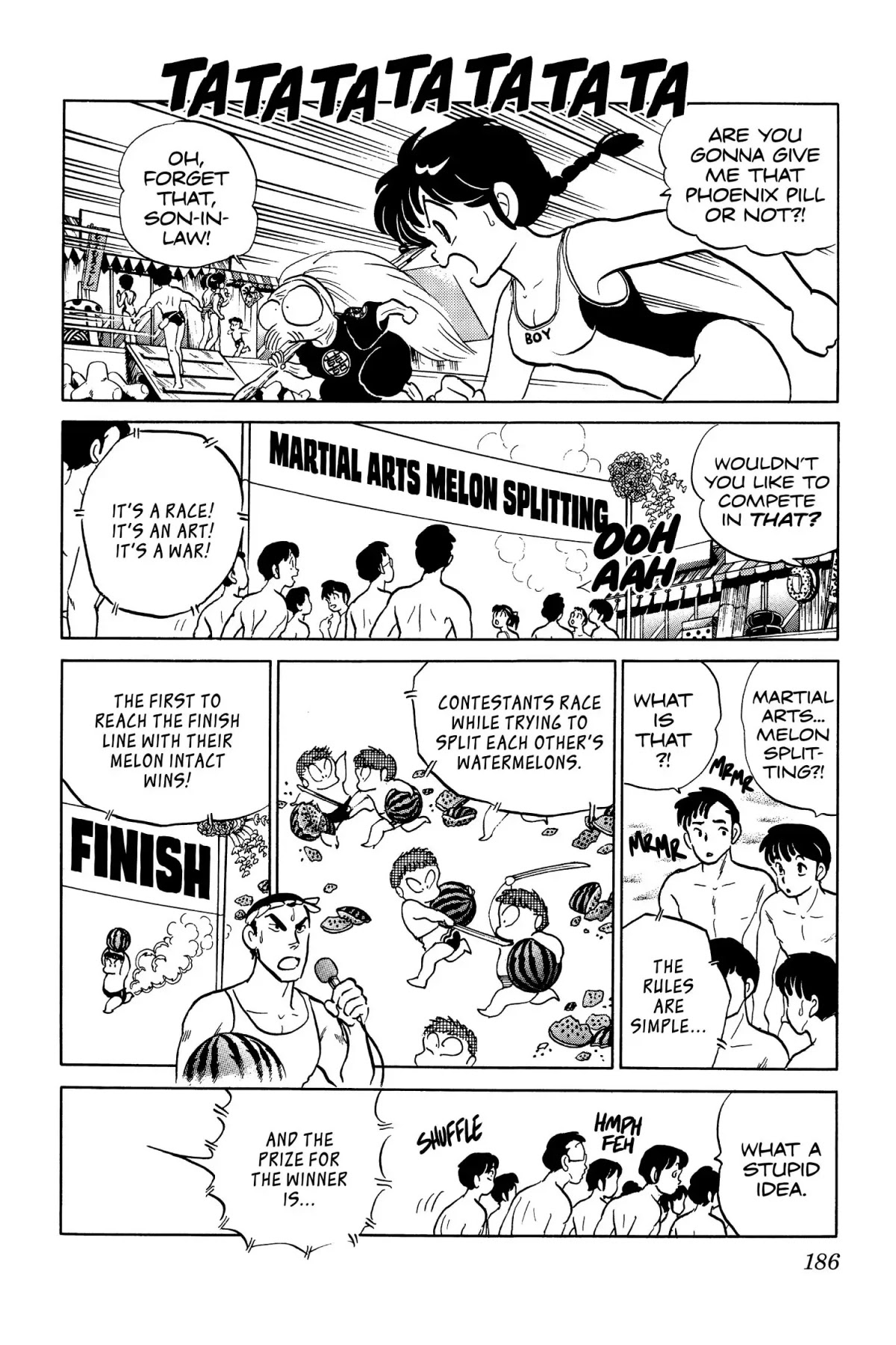 Ranma 1/2 - Chapter 48: War Of The Melons