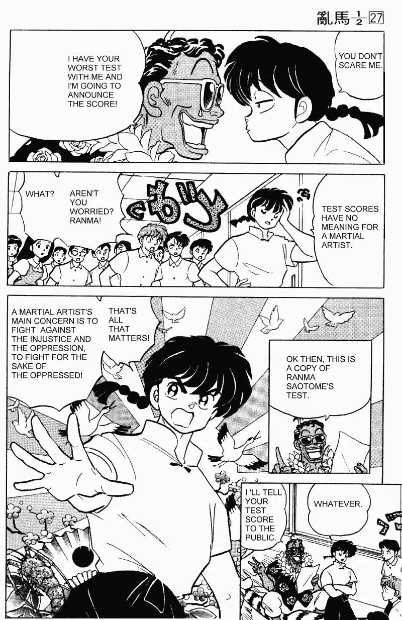 Ranma 1/2 - Chapter 289: Give My Test Back !!