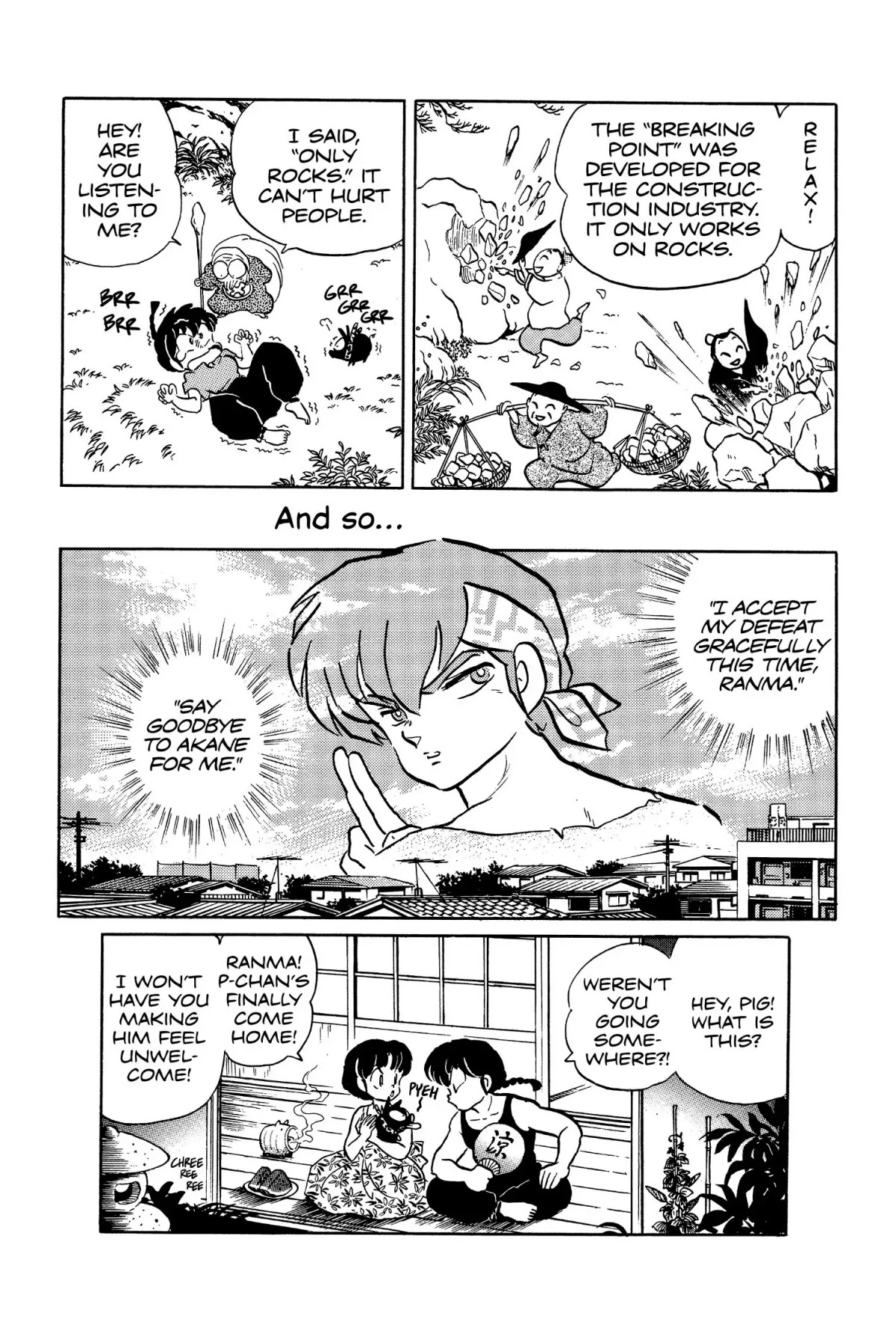 Ranma 1/2 - Chapter 55: Fast Break